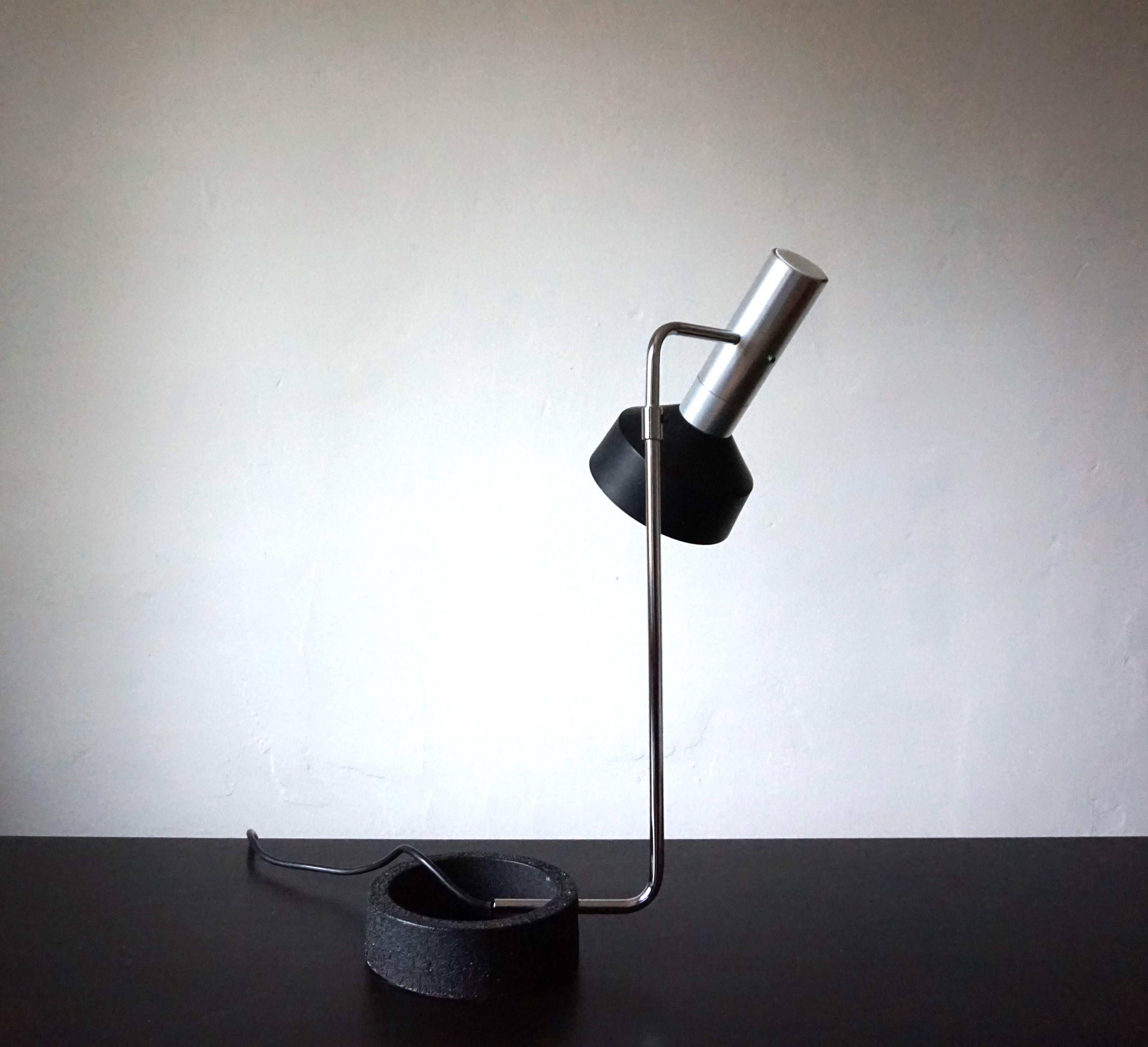 Lámpara de mesa Baltensweiler Minilux de Rosemarie y Rico Baltensweiler, 1960 en Bueno estado para la venta en Ludwigslust, DE