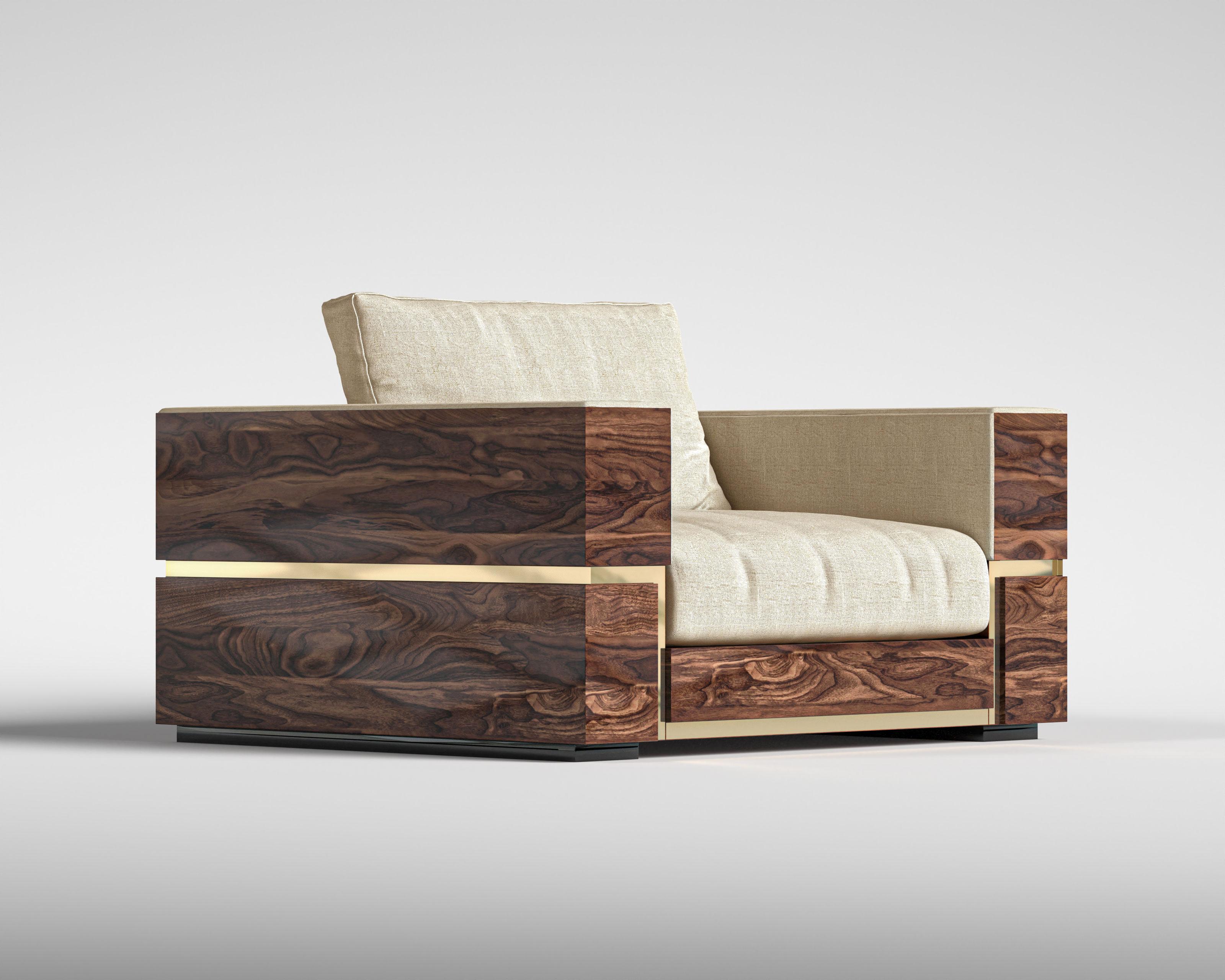 Art déco Chaise longue Balteus de Palena Furniture  en vente