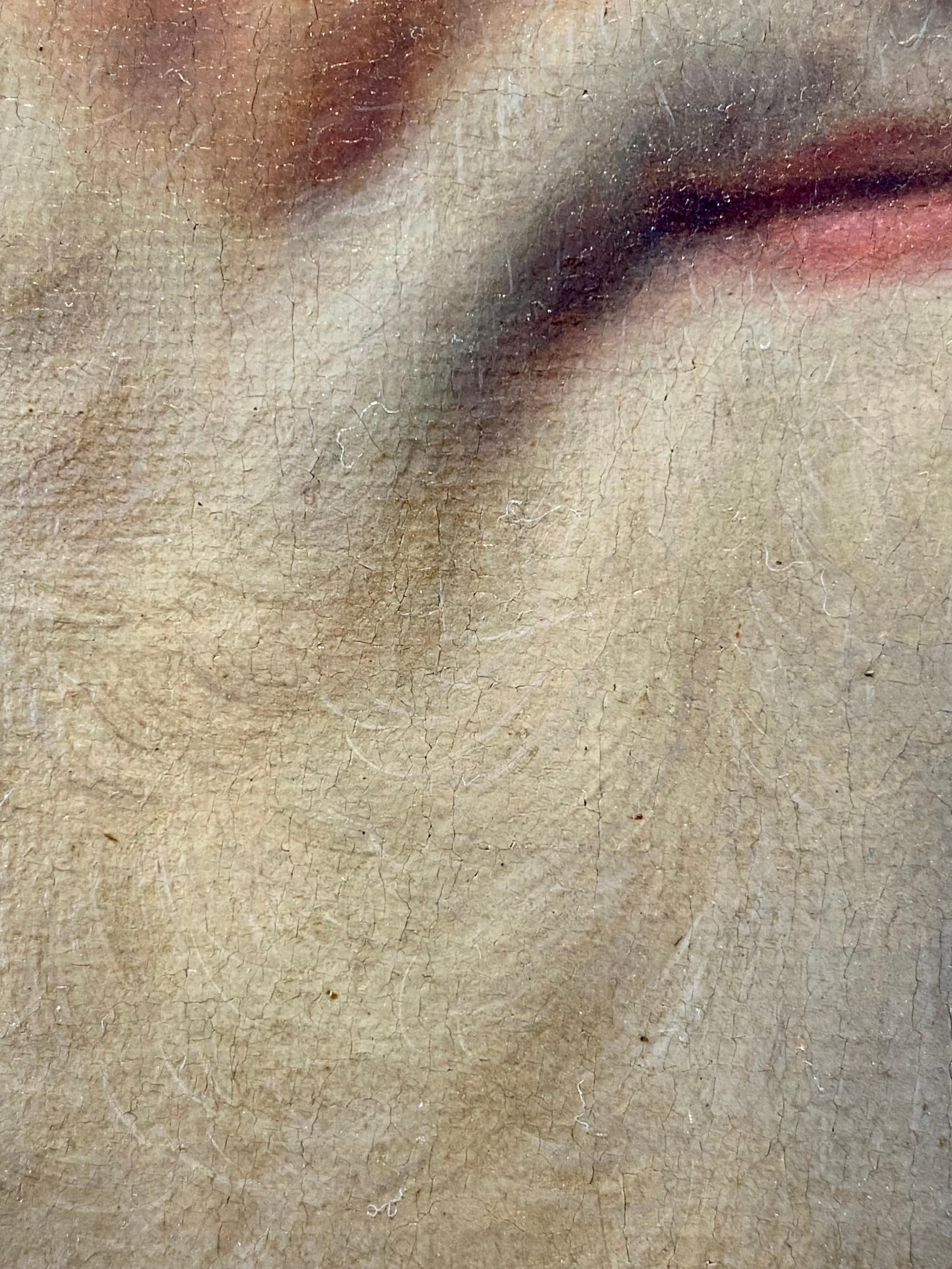 18th century German Portrait Painting - Hyperrealistic Old Master Philosopher 4