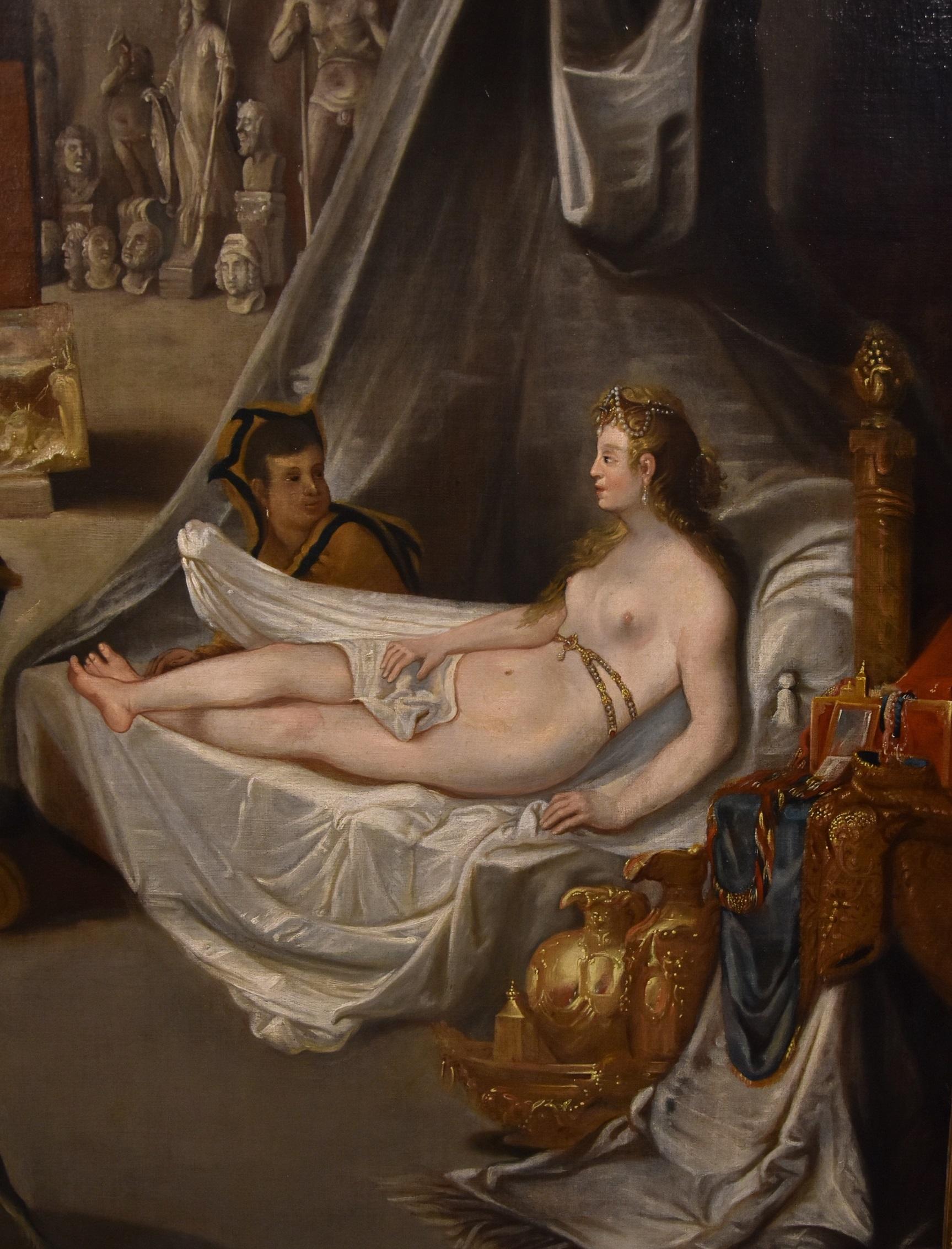 Van Den Bossche Alexander The Great Paint Oil on canvas 17/18th Century Flemish  For Sale 6