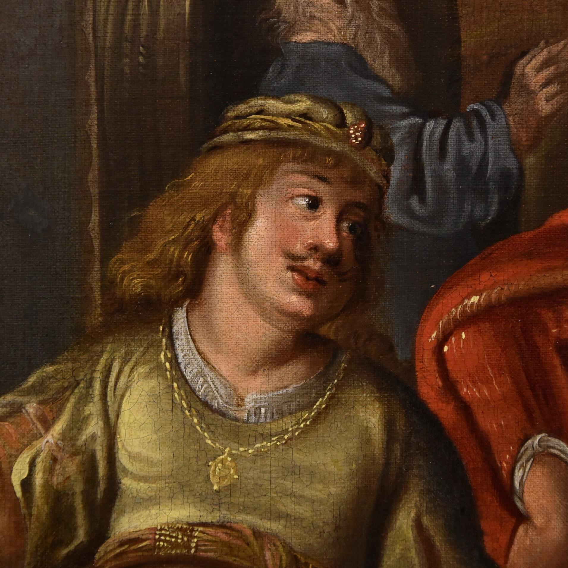 Van Den Bossche Alexander The Great Paint Oil on canvas 17/18th Century Flemish  For Sale 8