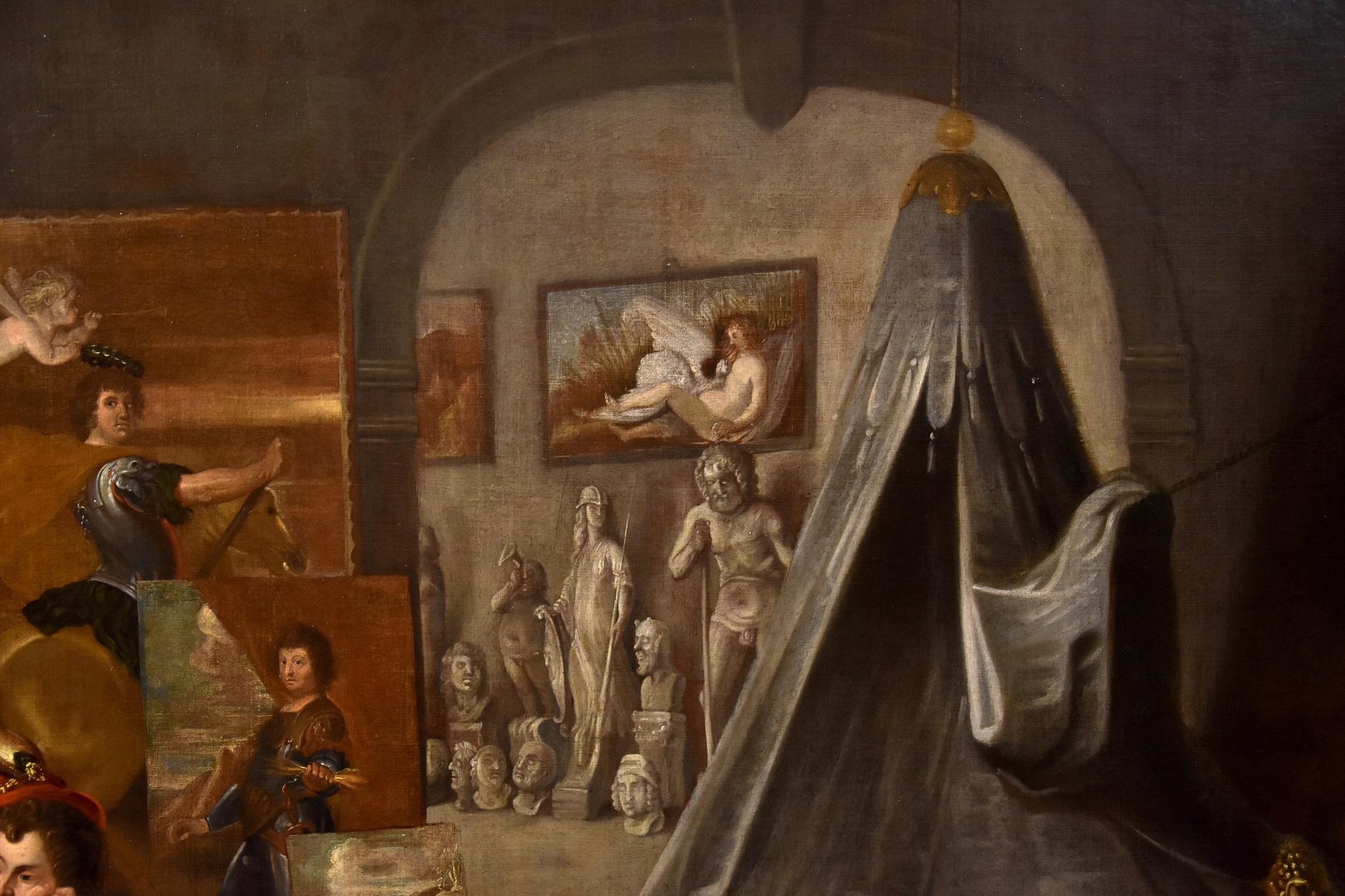 Van Den Bossche Alexander The Great Gemälde Öl auf Leinwand 17/18. Jahrhundert Flämisch  im Angebot 2
