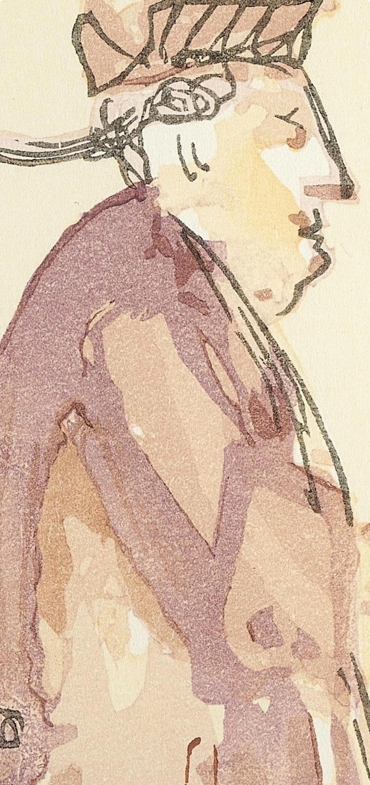 Composition, Così fan tutte, Balthus - Modern Print by Balthus (Balthasar Klossowski de Rola) 