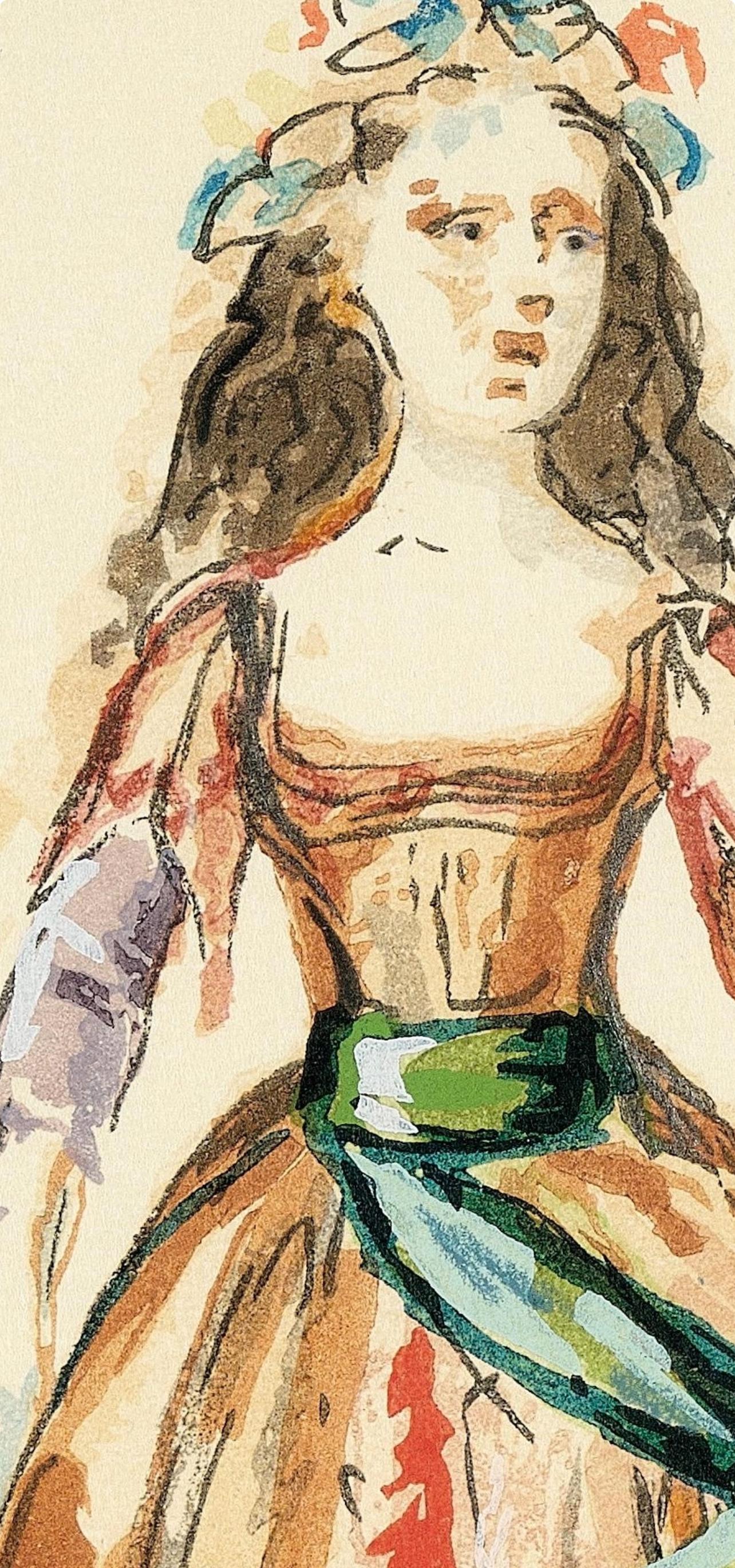 Composition, Così fan tutte, Balthus - Modern Print by Balthus (Balthasar Klossowski de Rola) 
