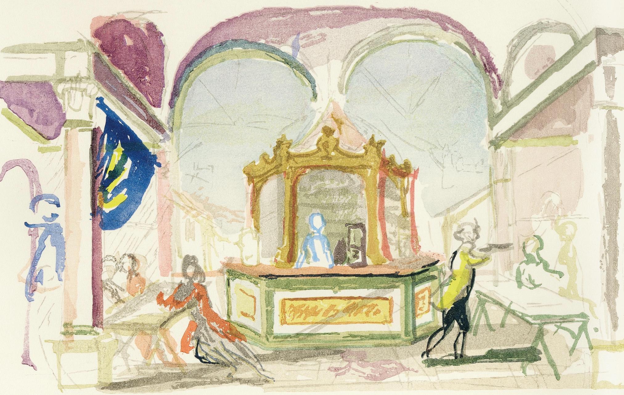 Composizione, Così fan tutte, Balthus
