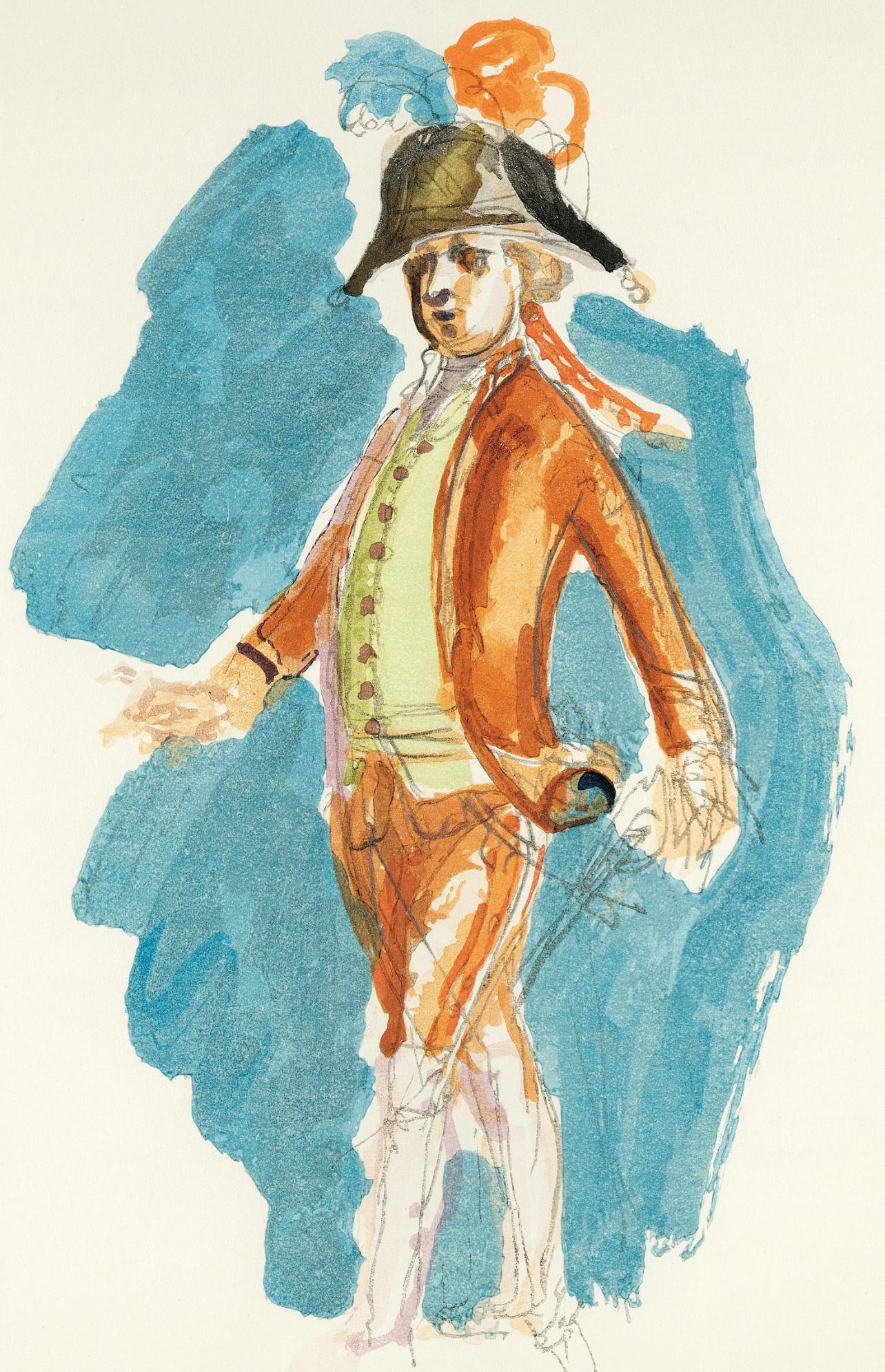 Composizione, Così fan tutte, Balthus