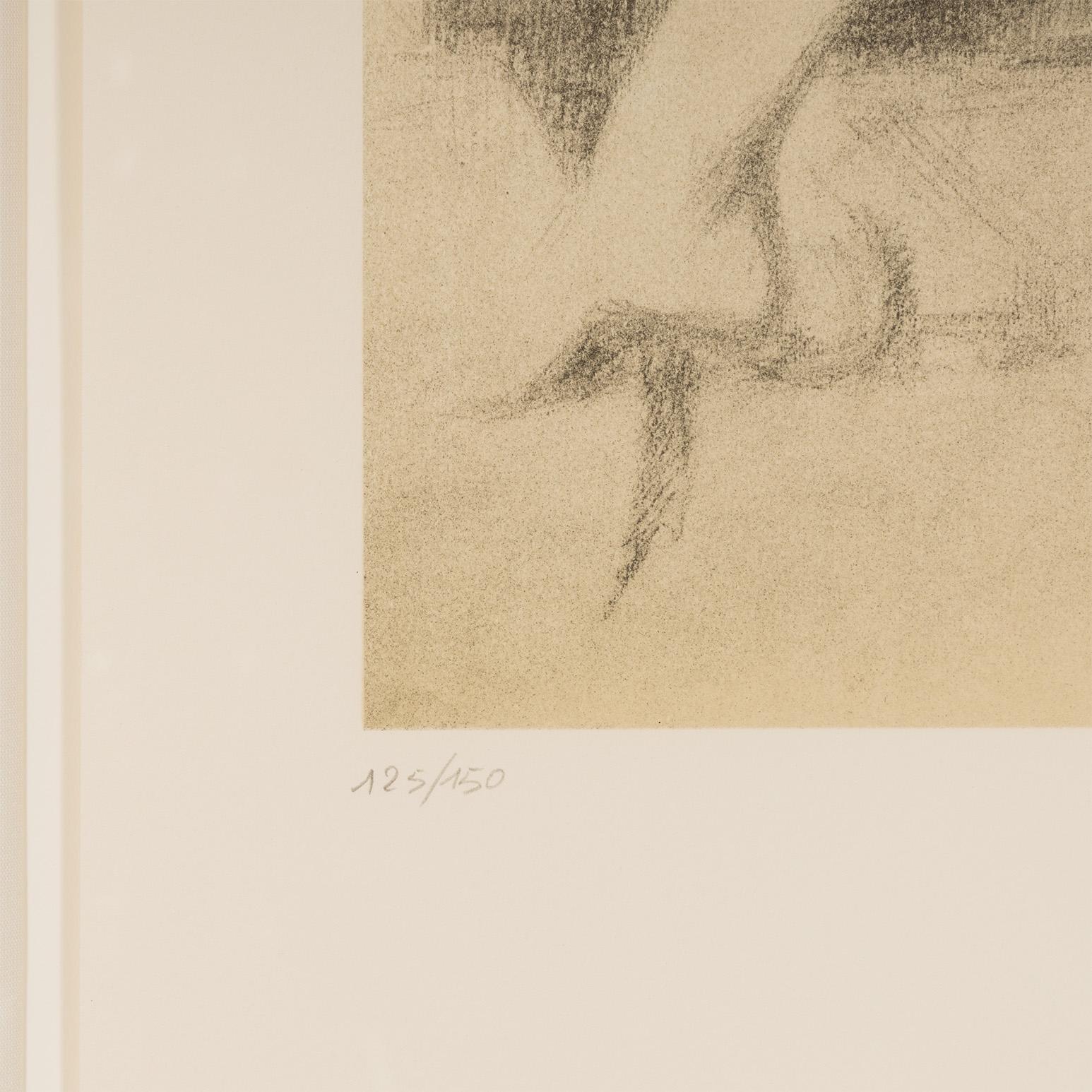 Jeune Fille Assise (Zeitgenössisch), Print, von Balthus (Balthasar Klossowski de Rola) 