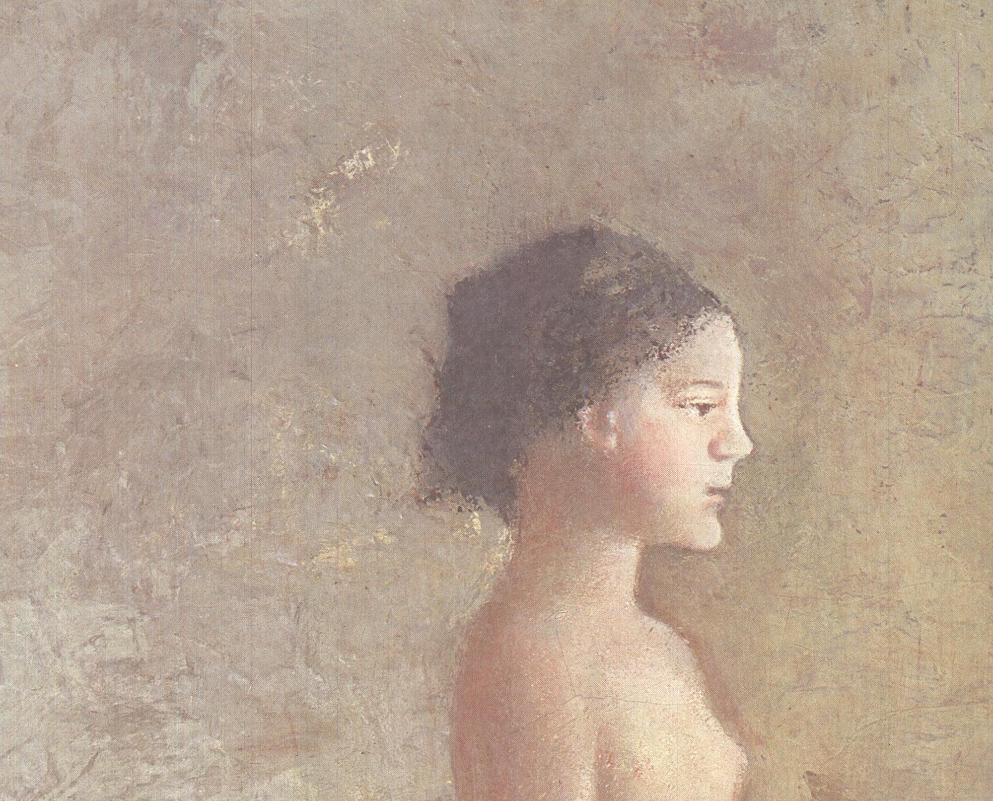 Nu de Profil - Print by Balthus (Balthasar Klossowski de Rola) 