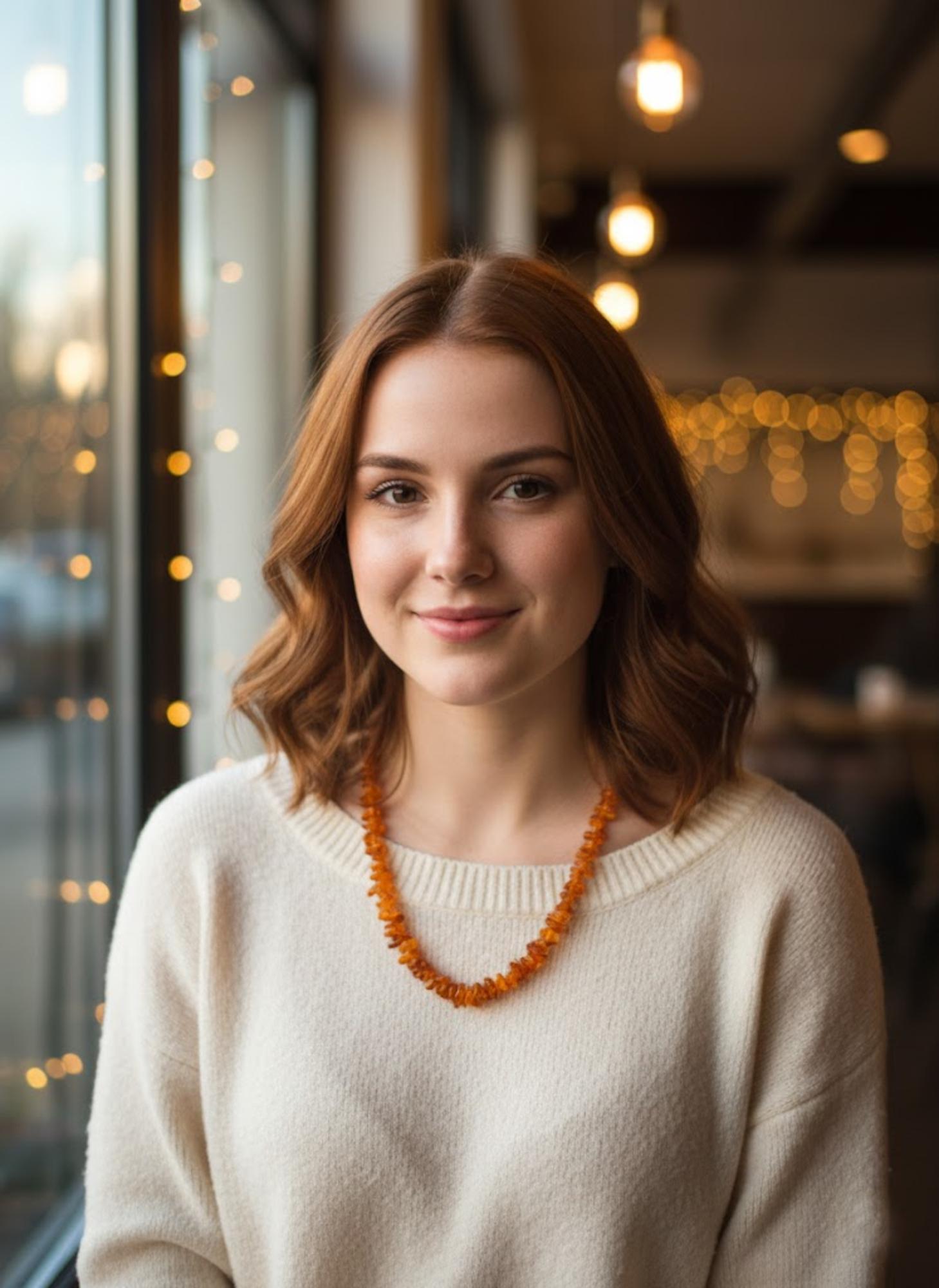 Collana in ambra baltica in vendita 4