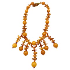 Vintage Baltic Amber Necklace 