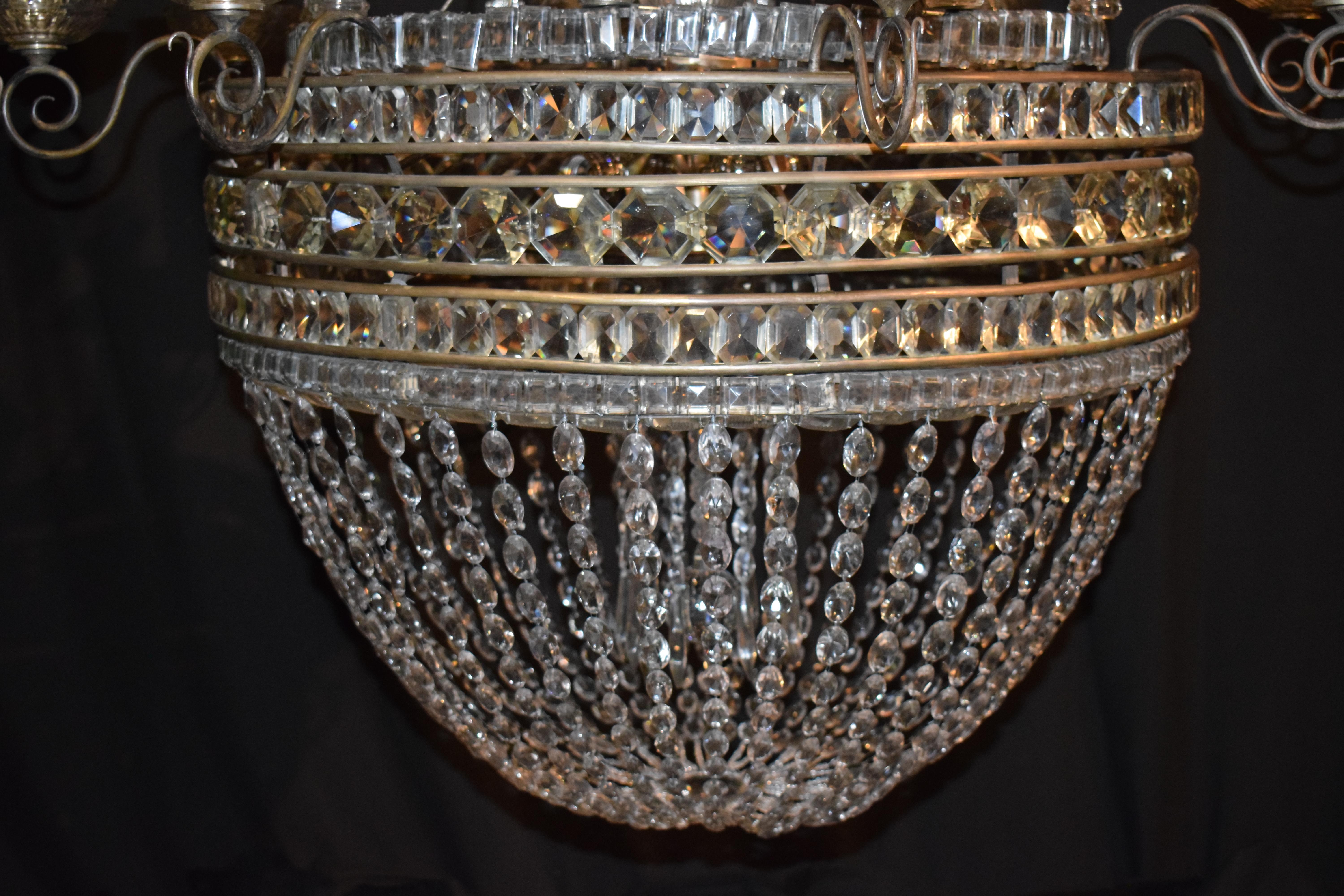 Early 20th Century Baltic Chandelier For Sale