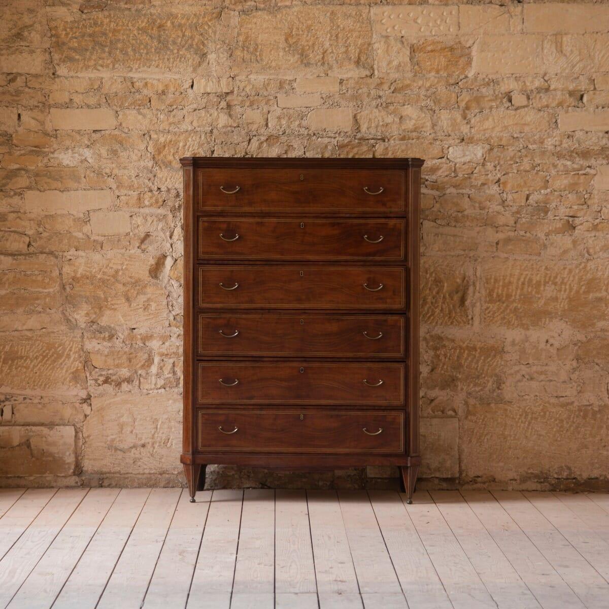 Baltic Mahogany Chest of Drawers 1