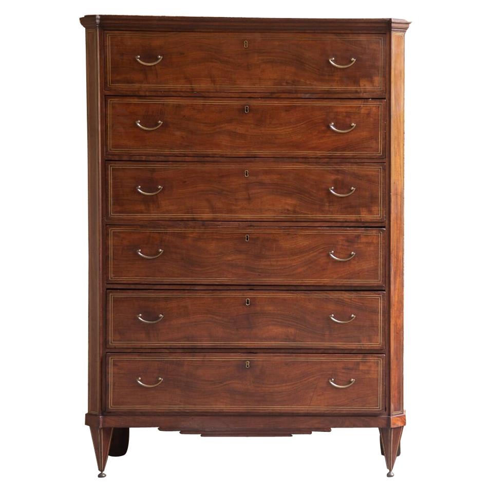 Baltic Mahogany Chest of Drawers