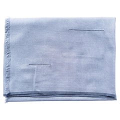 Baltic Mist Handwoven Cotton Scarf by Studio Variously, Unisex