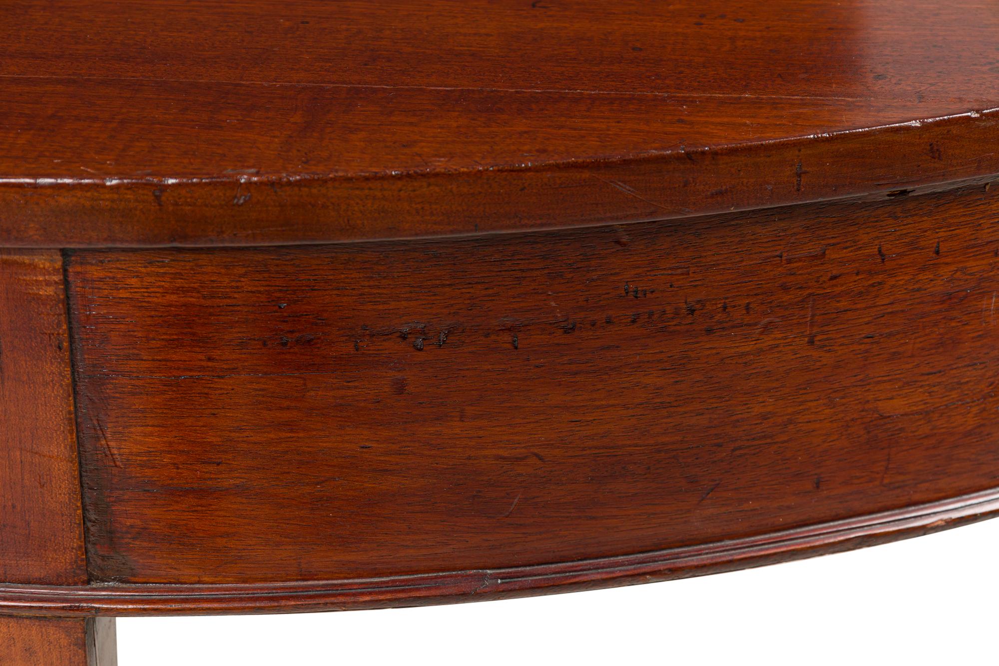 Baltic Pair Demi Lune Console Tables circa 1800 18000.00 en vente 4