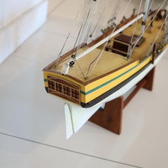 BALTIMORE CLIPPER 19th Century American Magnificent Model Scale Ship In Wood