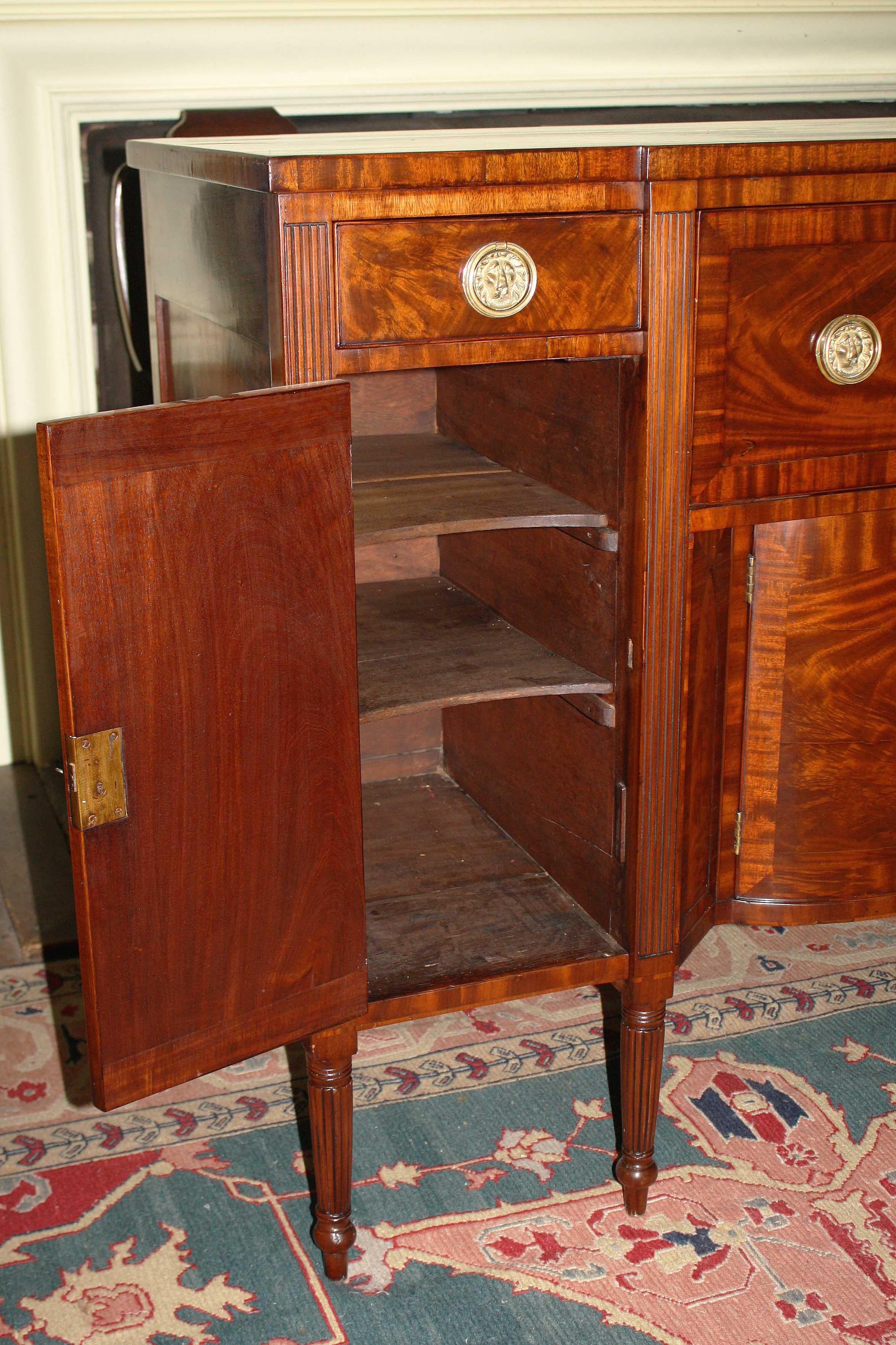 Baltimore Federal Sideboard with 'Butler's Secretary' For Sale 4