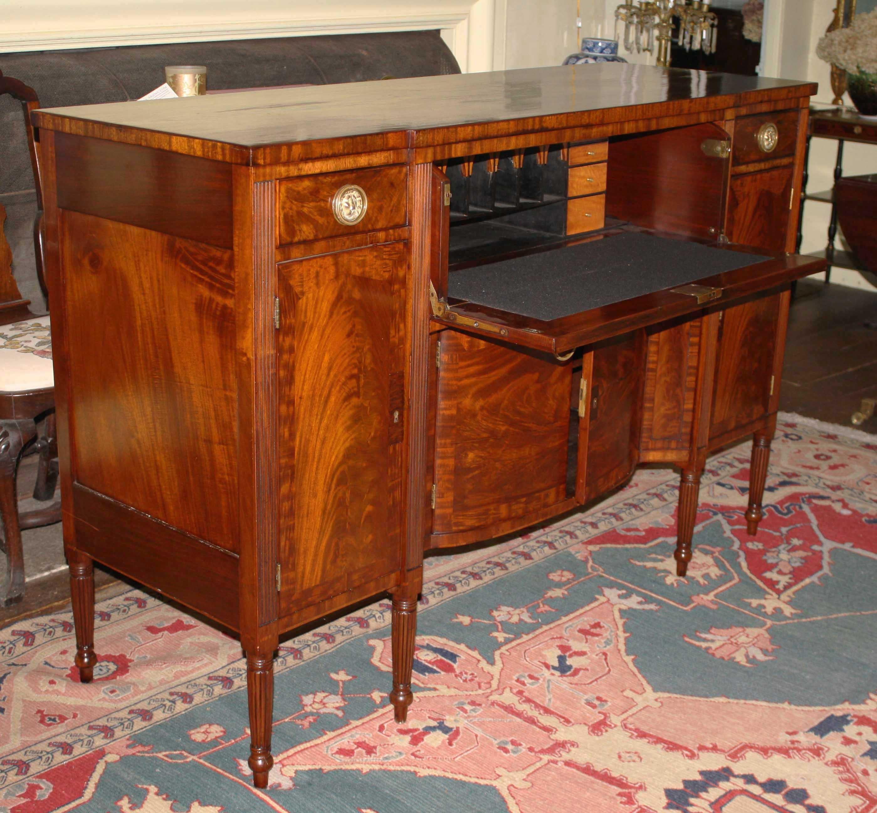 Baltimore Federal Sideboard with 'Butler's Secretary' For Sale 5