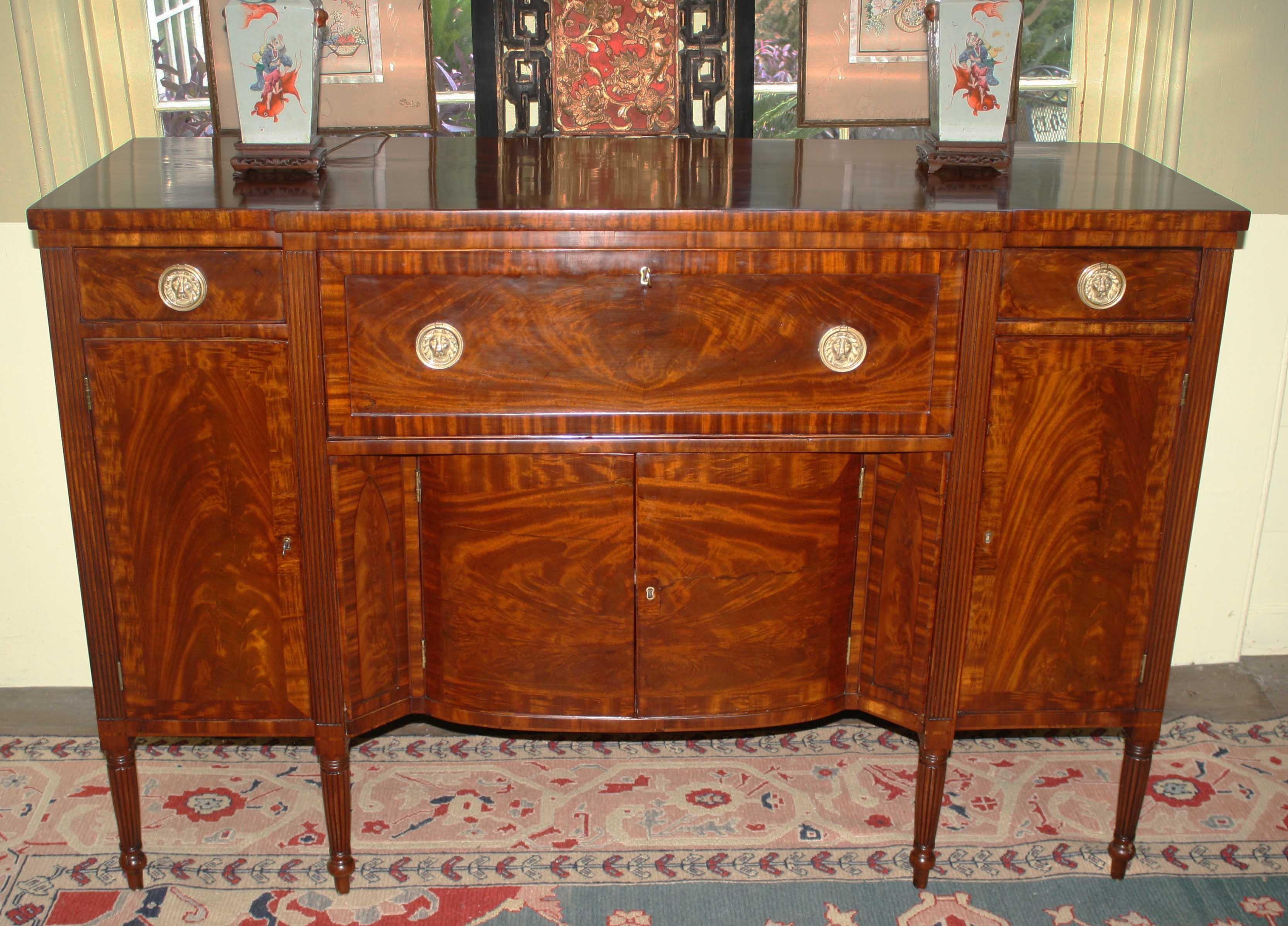 Baltimore Federal Sideboard with 'Butler's Secretary' For Sale 7