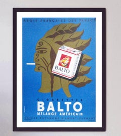 Balto – „Melange Americain“, Originalplakat von Pierre Fix-Masseau, 1960