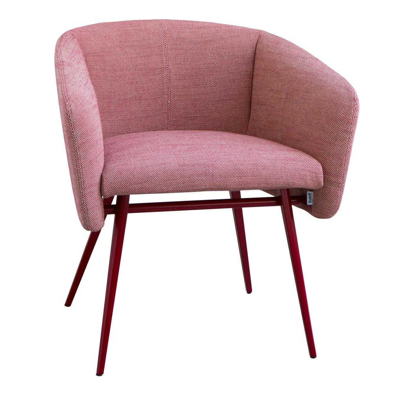 Italian Balù Met Pink Chair by Emilio Nanni For Sale