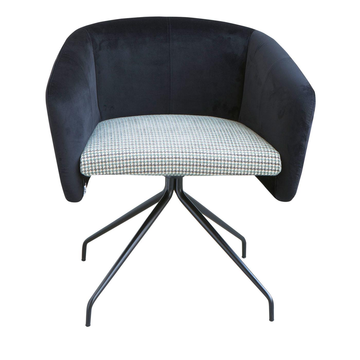 Italian Balù Swivel Chair by Emilio Nanni For Sale