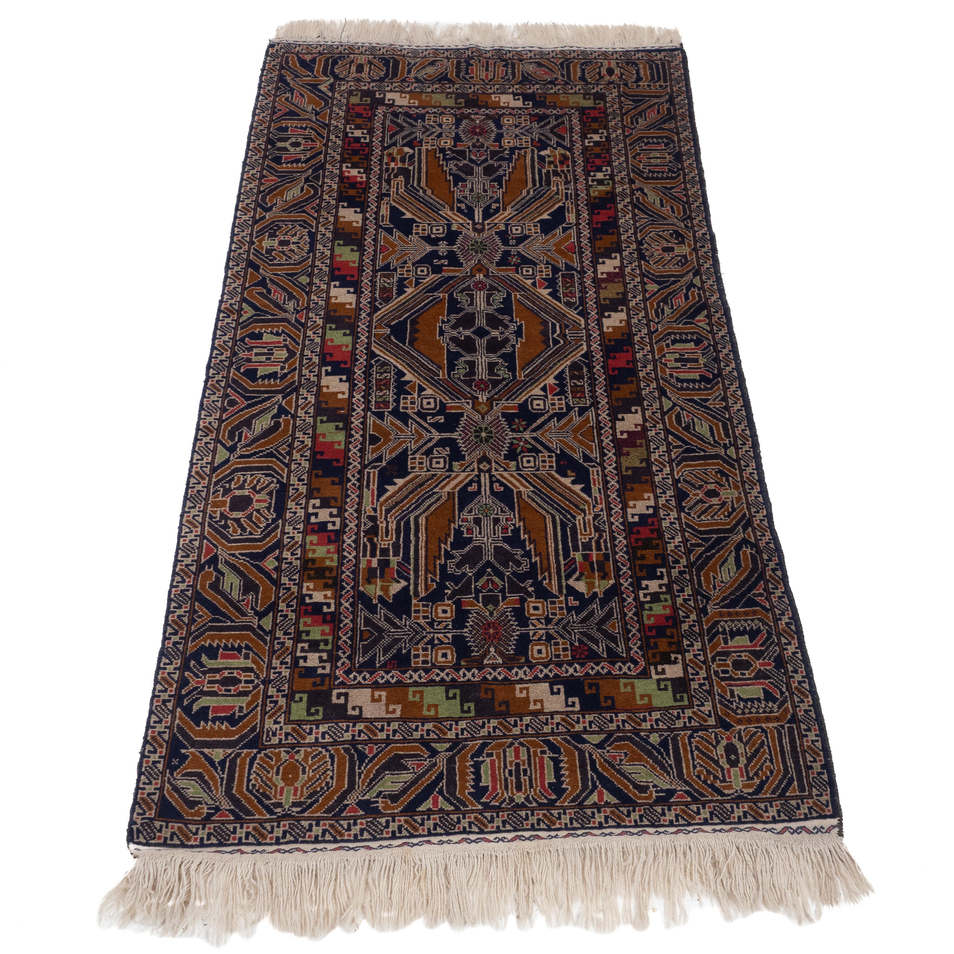 A Baluchi Afghan / Persiann rug, approximately 7'6