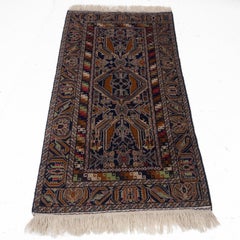 Vintage Baluch Afghan Persian Handwoven Rug 229 x 110 cm (7'6" x 3'9") Mid c20th