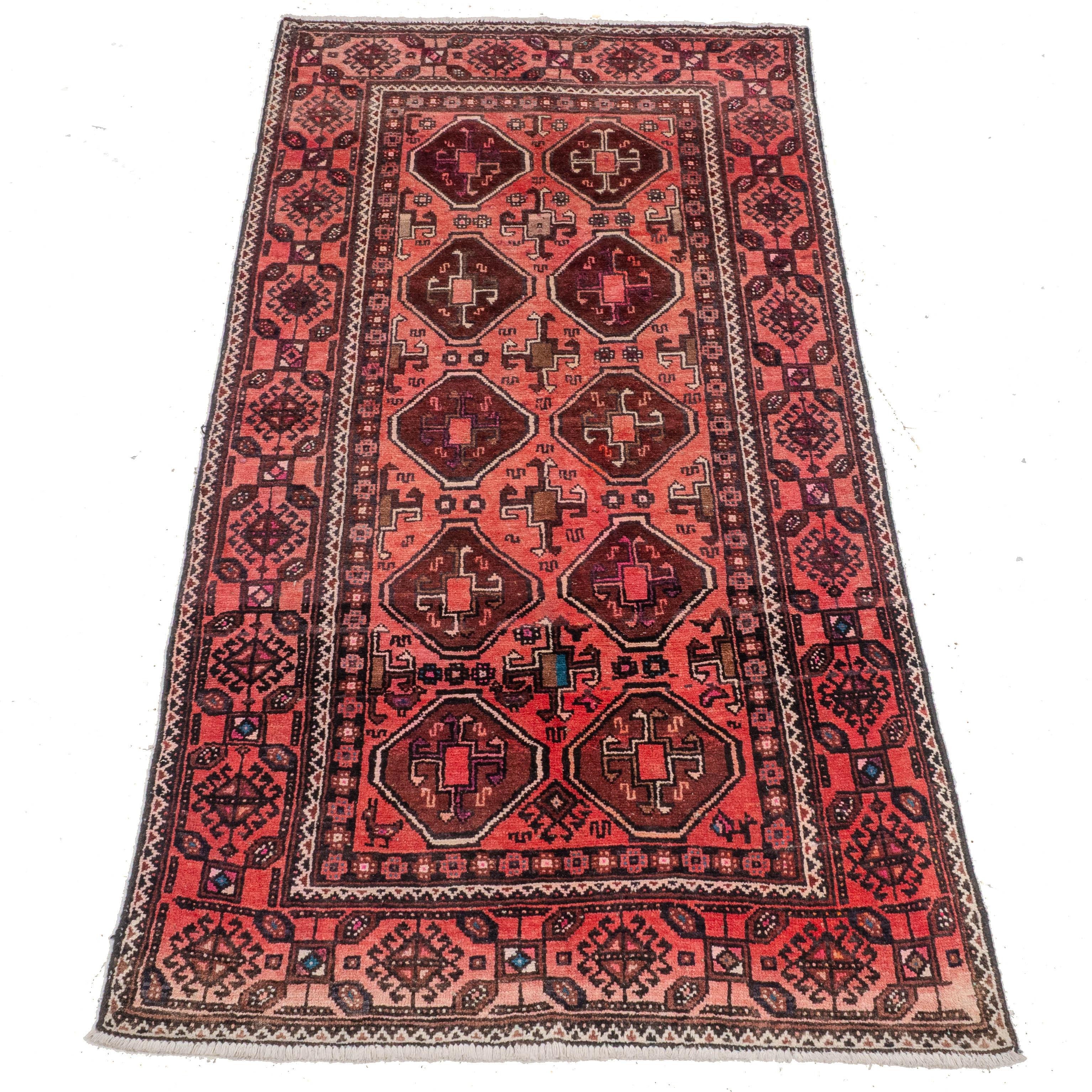 Ein belutschischer afghanisch-persischer Teppich, ungefähr 7'10