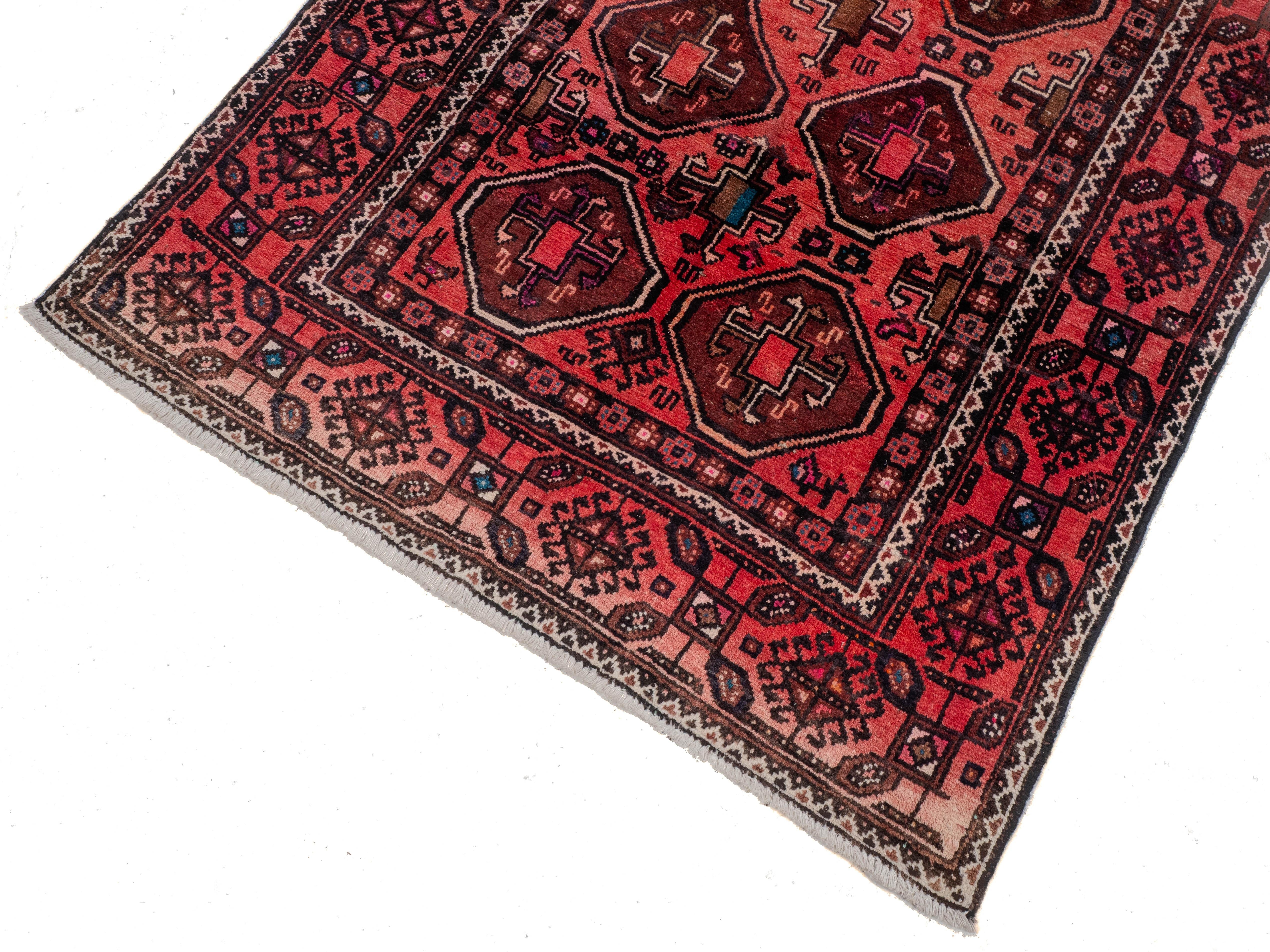 Baluch Afghanischer persischer handgewebter Teppich (Oriental-Teppich) im Angebot 3
