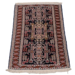 Baluch Afghan Persian Handwoven Small Rug 146 x 97 cm (Oriental Carpet Balouch)