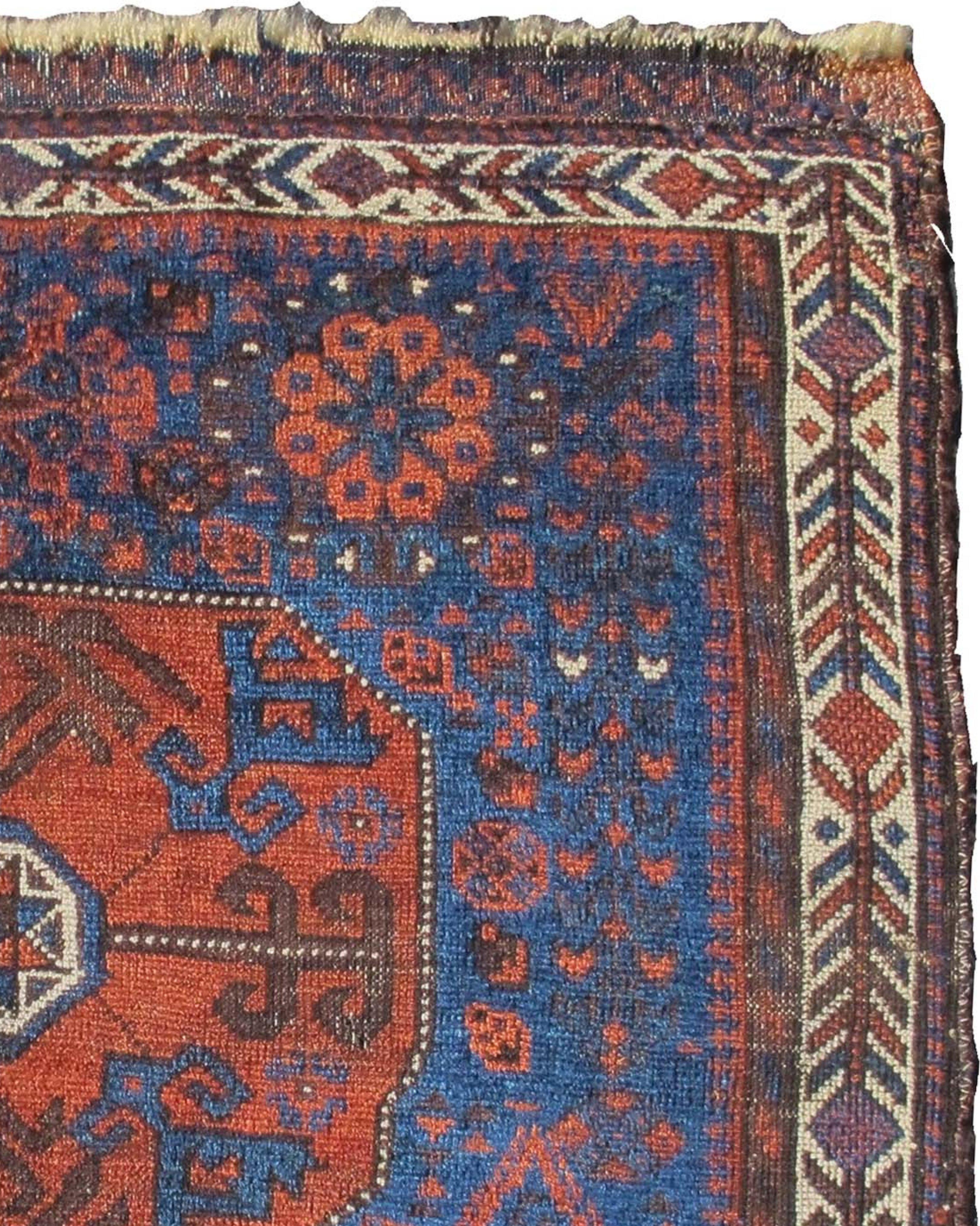 Baluch Bag Face Rug, Late 19th Century

Additional Information:
Dimensions: 2'8