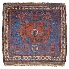 Antique Baluch Bag Face Rug, Late 19th Century