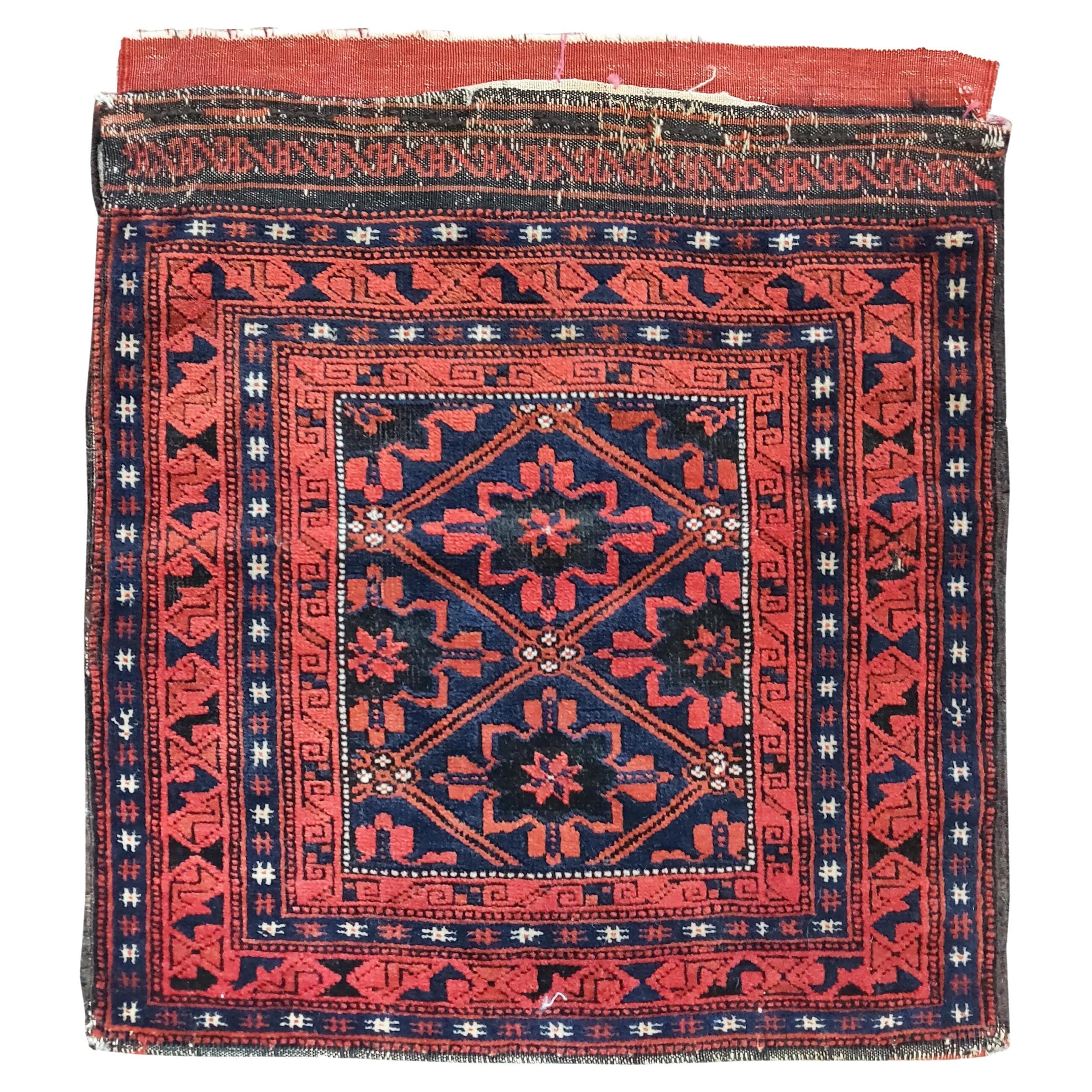 Baluch Bag Rug, 19th Century For Sale