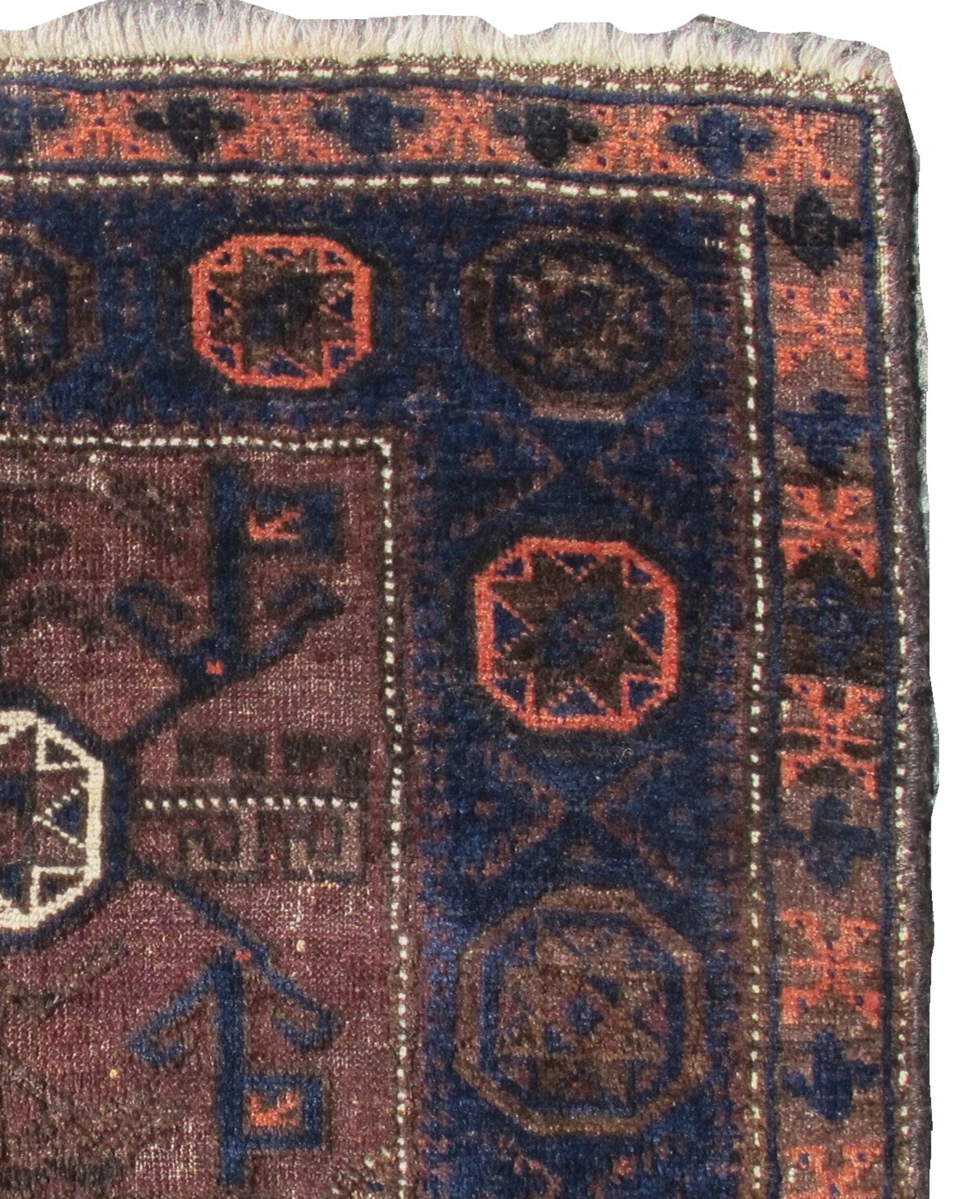 Antiguo Bolso Persa Baluch, Finales del Siglo XIX

Más información: 
Dimensión: 2'6