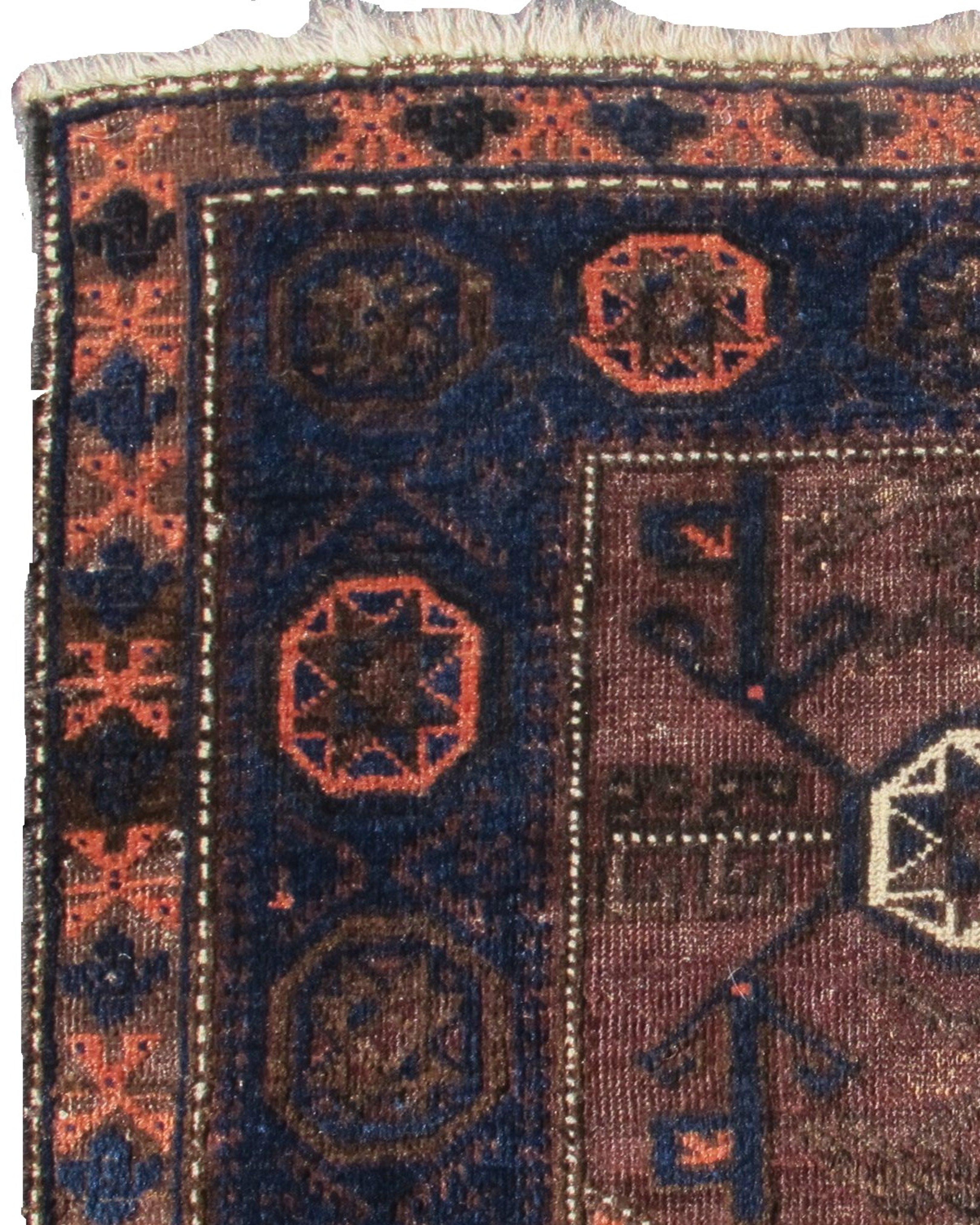 Antiguo bolso persa baluch, finales del siglo XIX Persa en venta