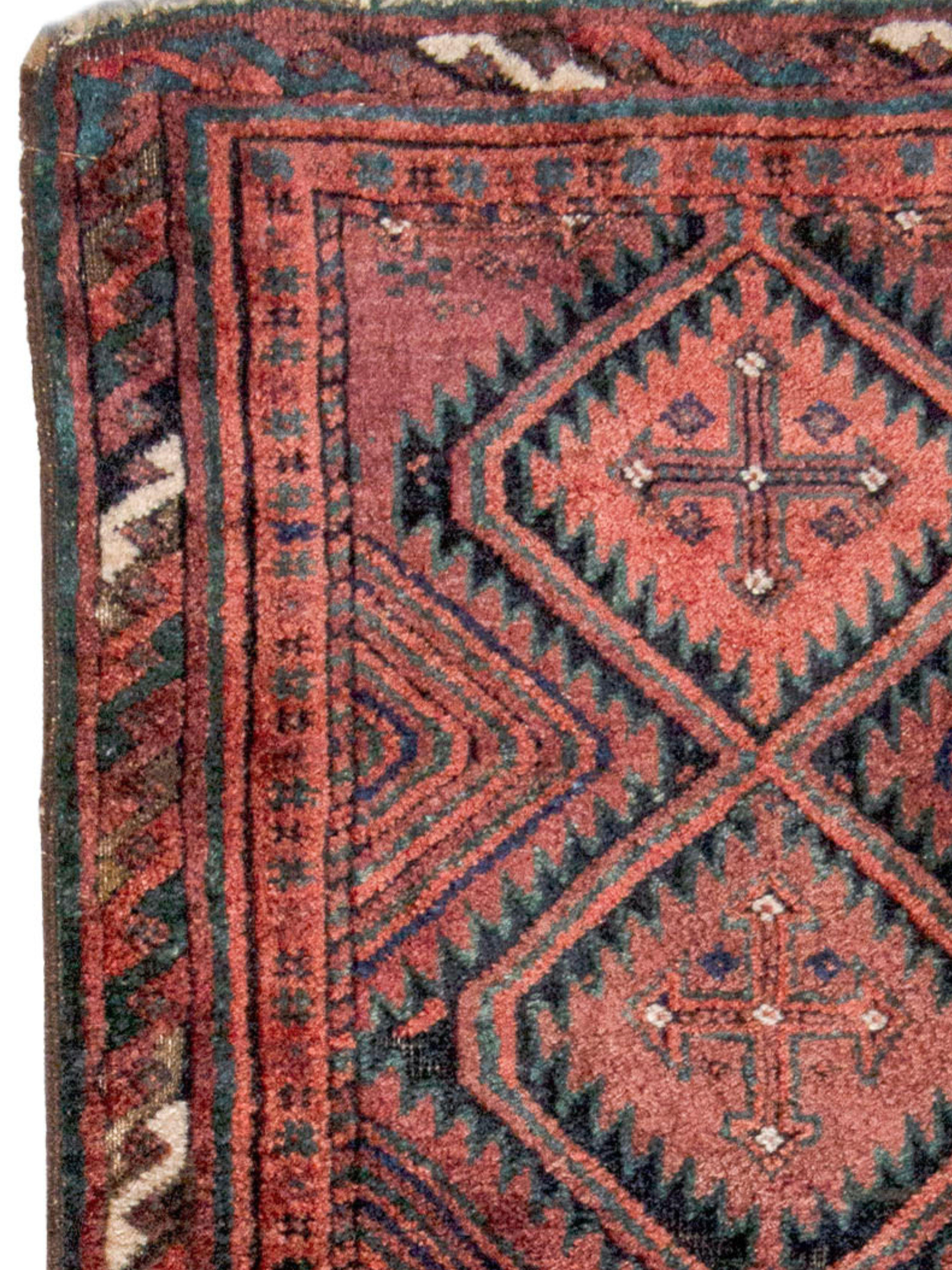 Baluch Balisht, Late 19th Century, 1'7