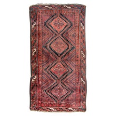 Baluch Balisht, Late 19th Century, 1'7" × 3'2"
