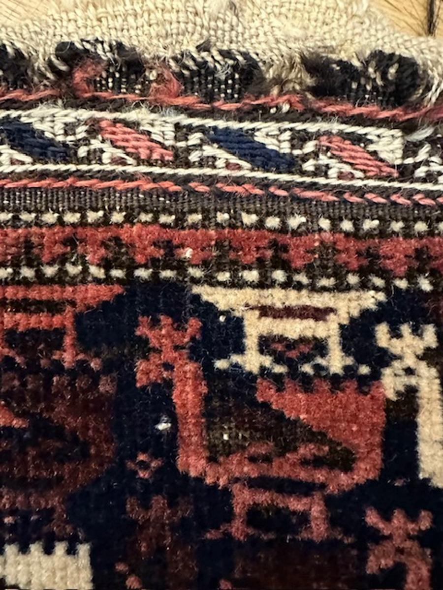 Hand-Woven Baluch bird bag For Sale