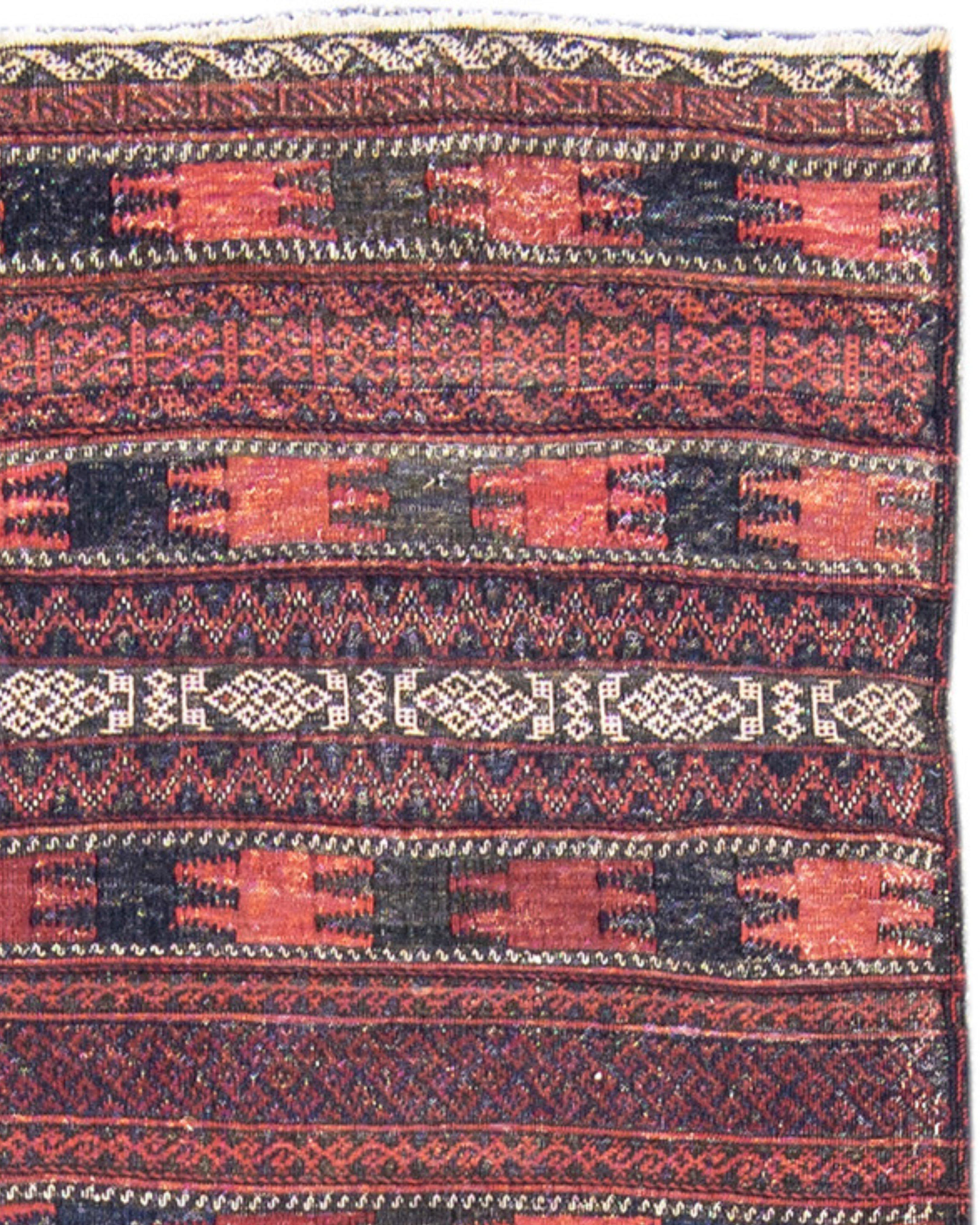 Baluch Flat-Woven Rug, c. 1900

Additional Information:
Dimensions: 3'0