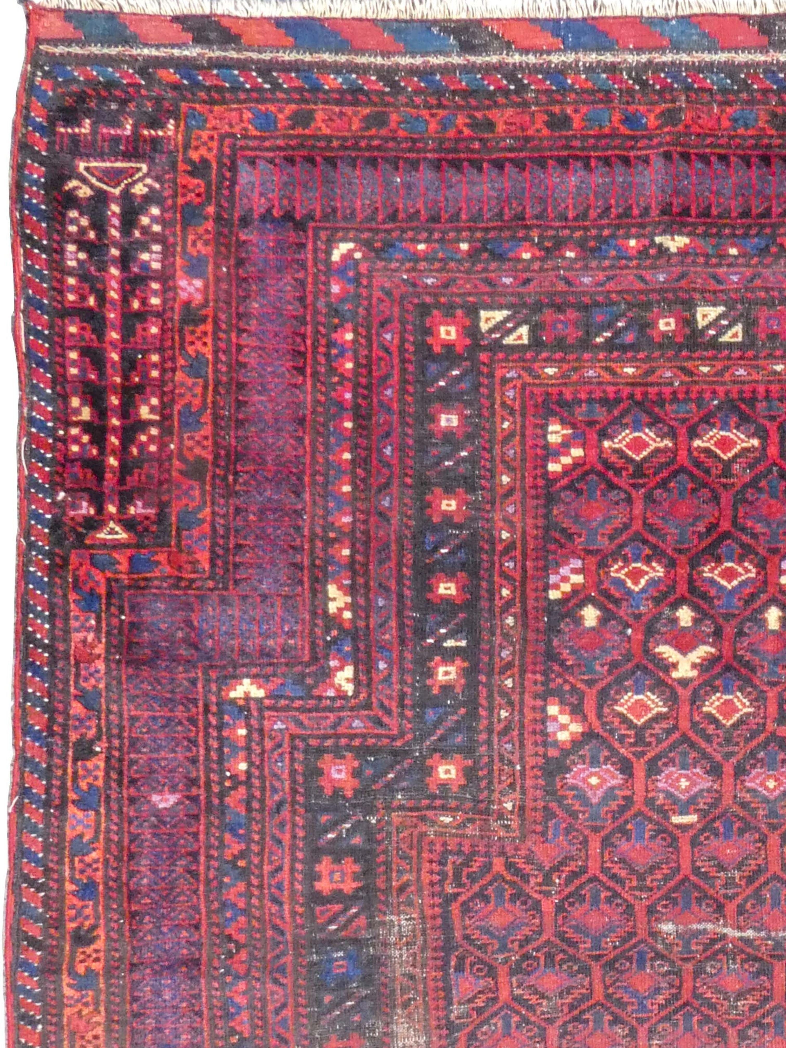 Roter Dorfgebetsteppich der Belutschen, um 1900

Zusätzliche Informationen:
Herkunft: Afghanistan
Zeitraum: um 1900
Zustand: Gut
Vorleger-ID: 21066