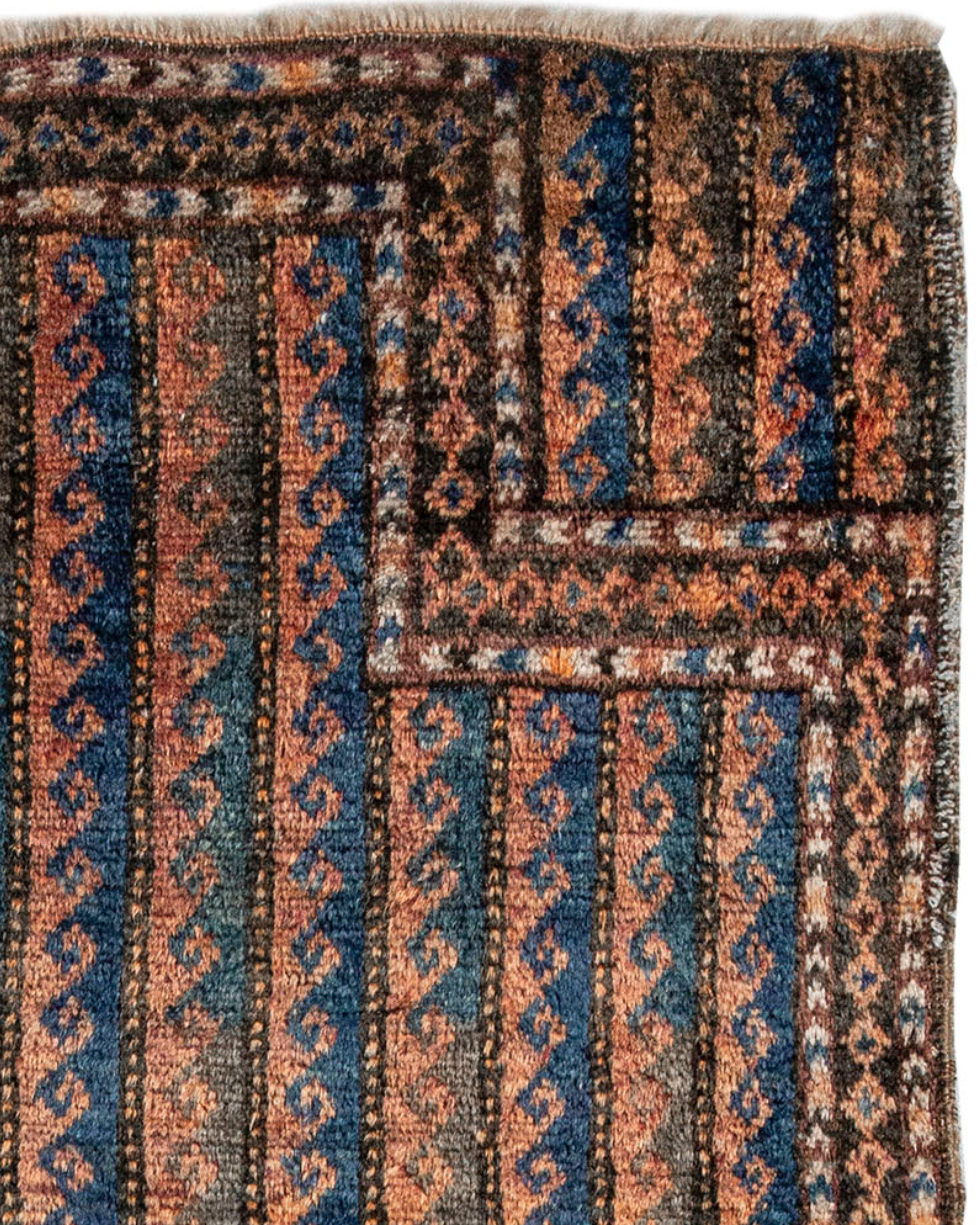 Baluch Prayer Rug, Late 19th Century

Additional Information:
Dimensions: 2'10