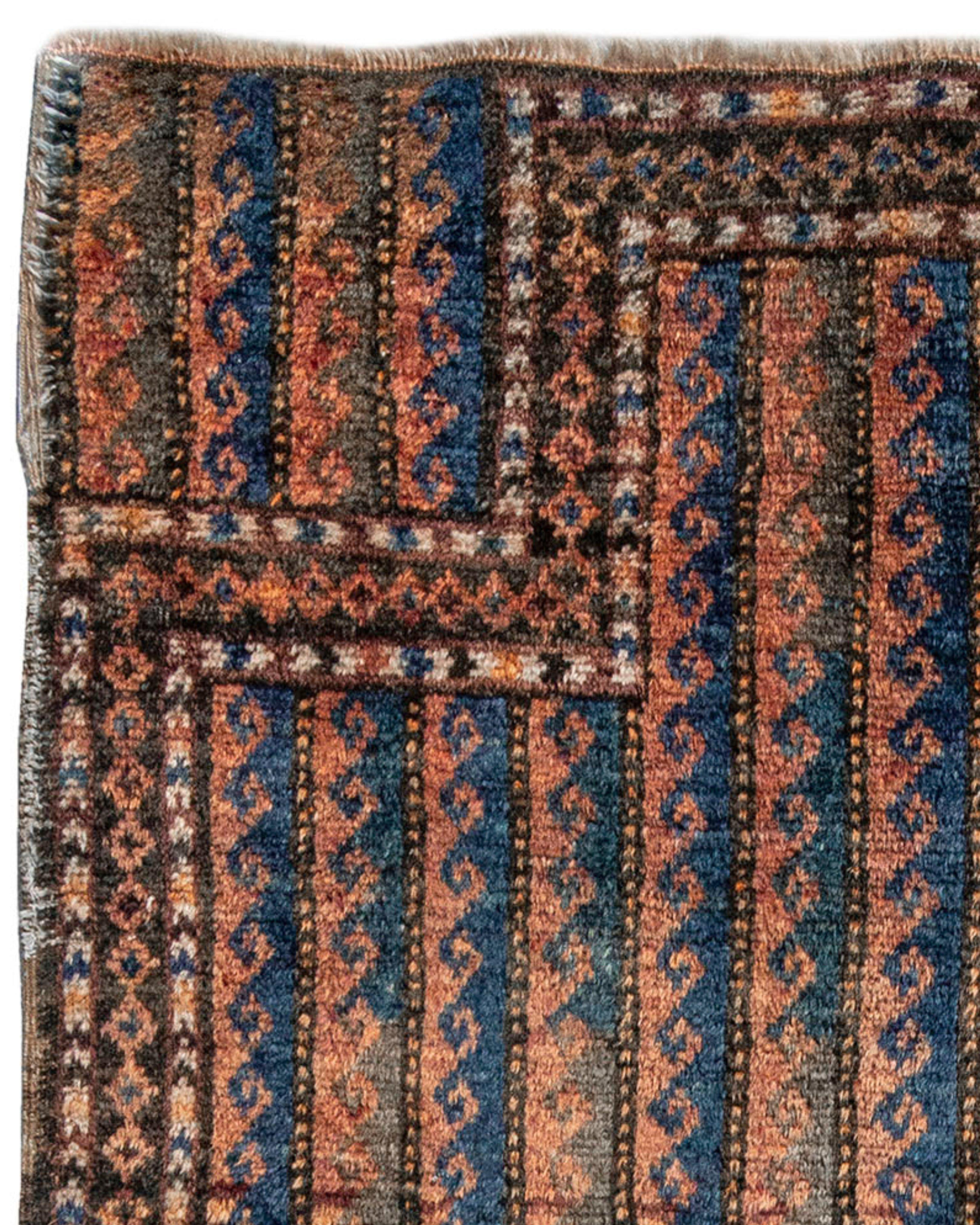 Persian Baluch Prayer Rug, Late 19th Century