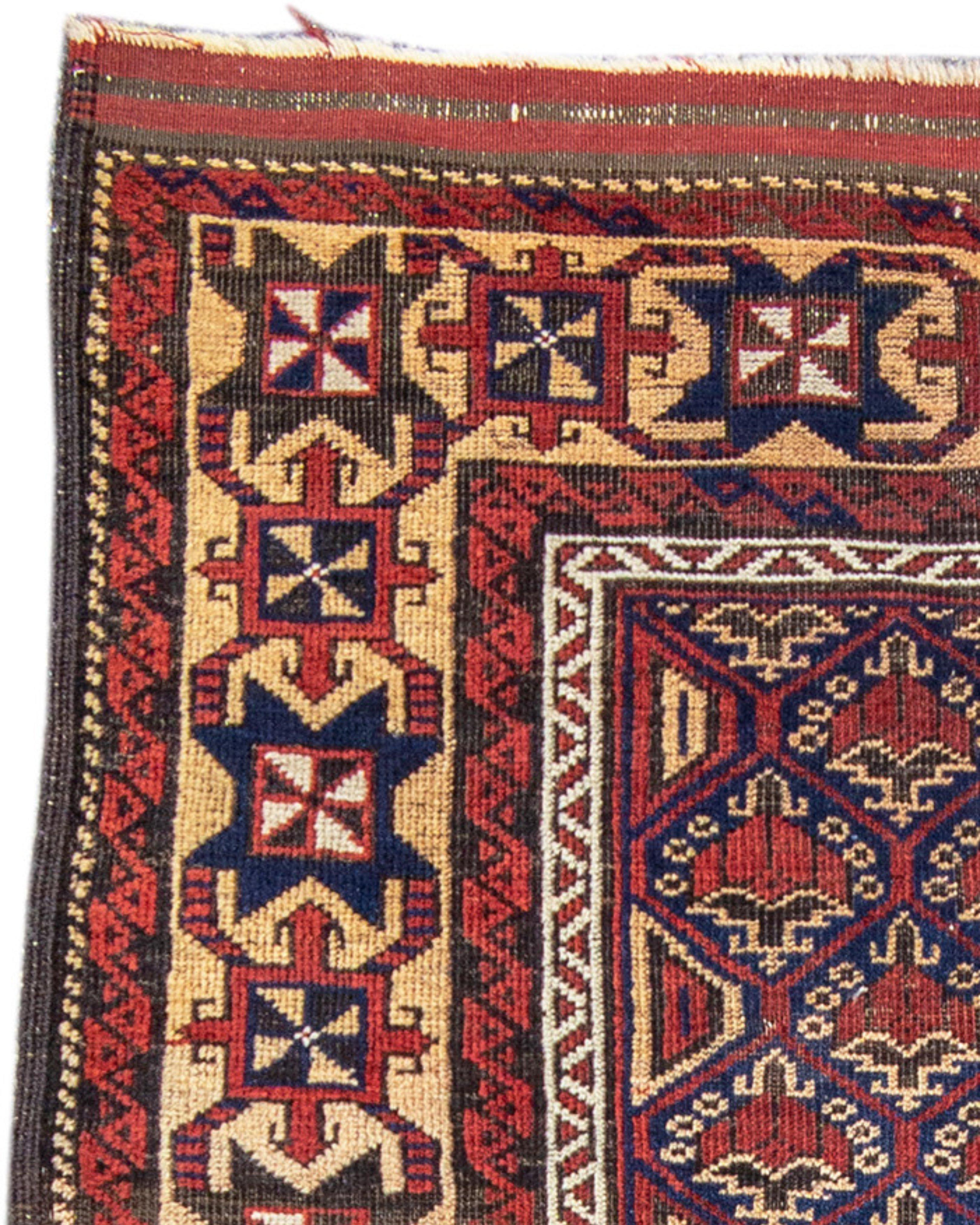Persian Baluch rug, 19th Century For Sale