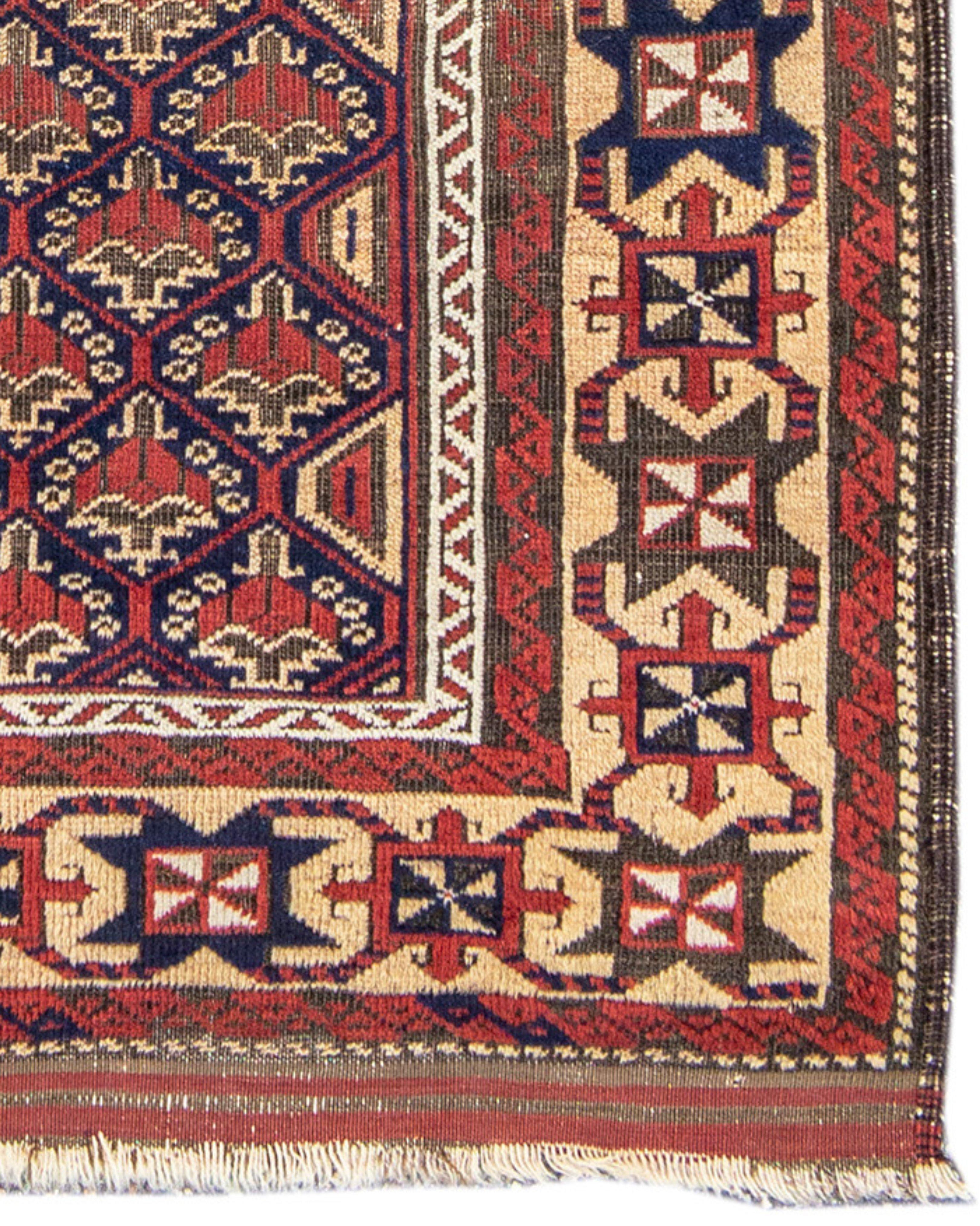 Baluch rug, 19th Century In Excellent Condition For Sale In San Francisco, CA