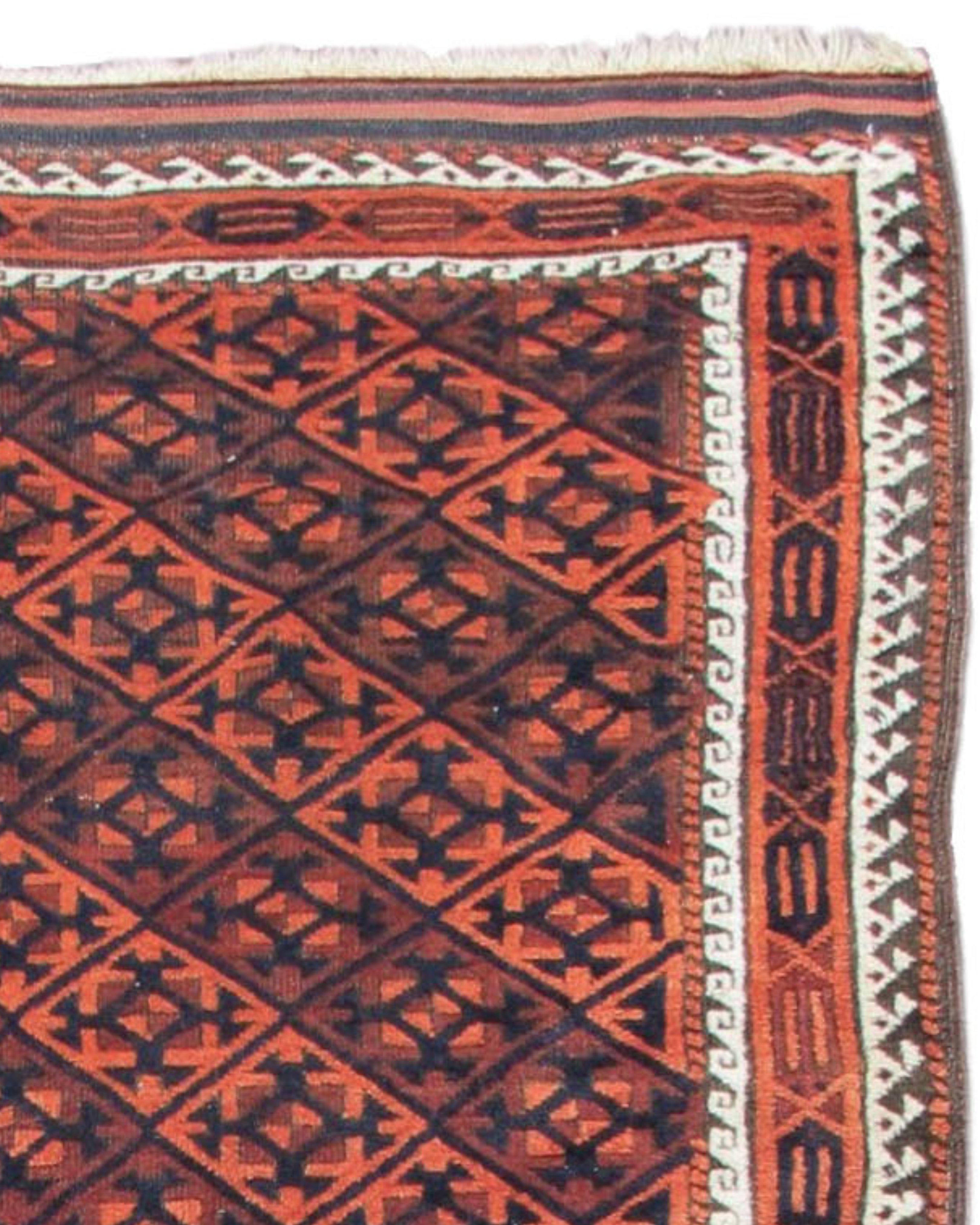 Baluch Rug, c. 1900

Additional Information:
Dimensions: 3'2