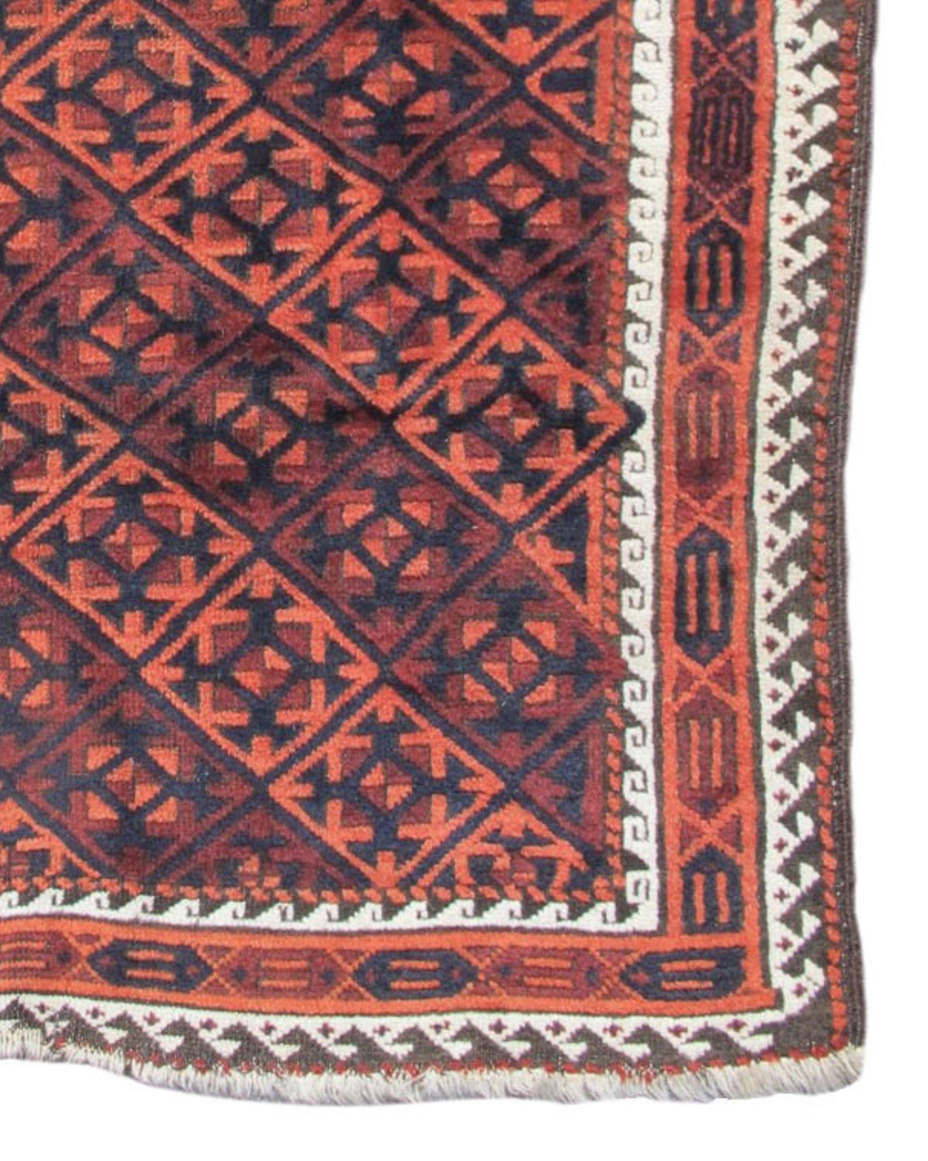 Baluch Rug, c. 1900 In Excellent Condition For Sale In San Francisco, CA