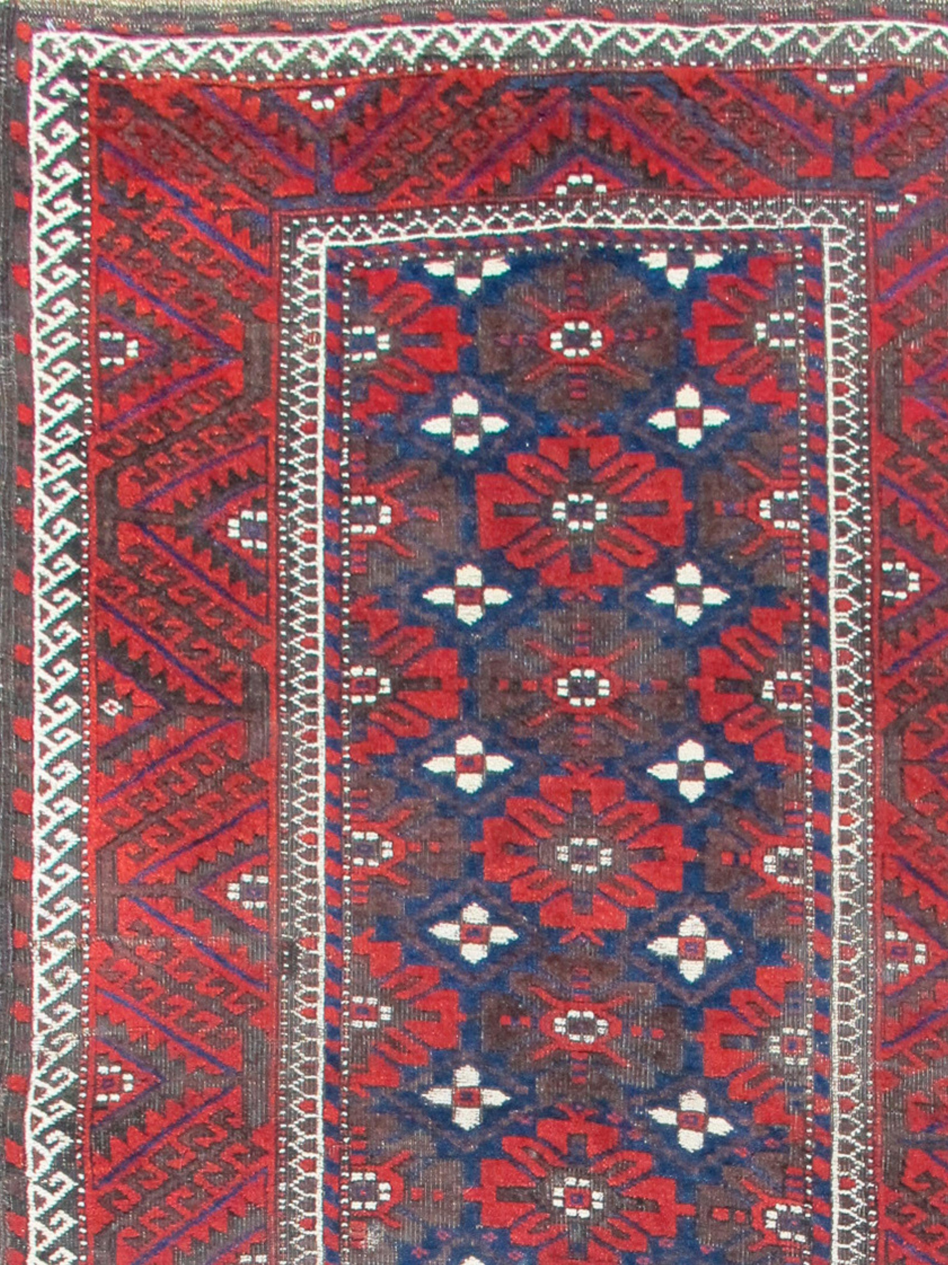 Tappeto Baluch, inizio XX secolo

Informazioni aggiuntive:
Dimensioni: 3'4