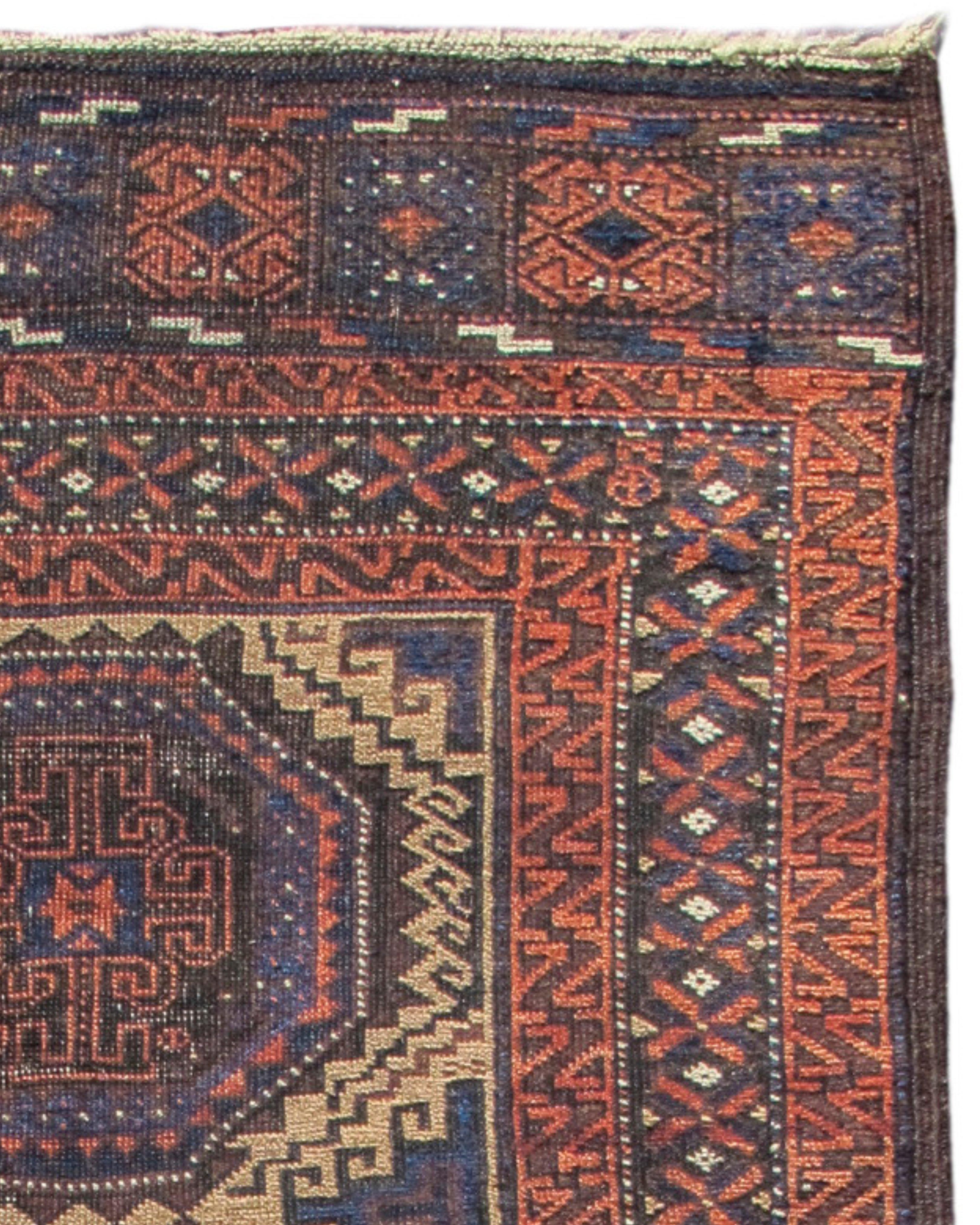 Baluch rug, Late 19th Century

Additional Information:
Dimensions: 2'7