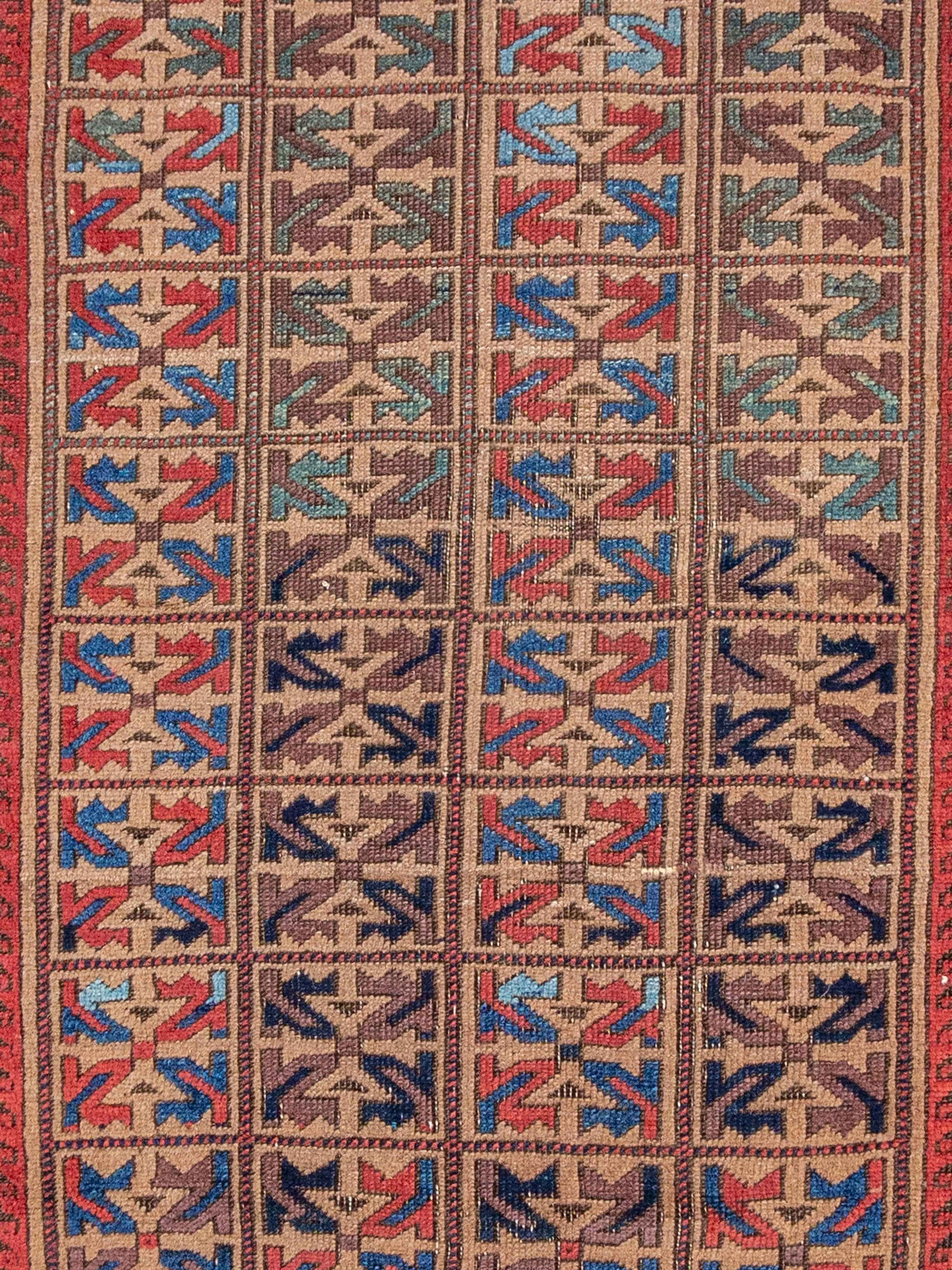 Perse Tapis baloutche, fin du XIXe siècle en vente